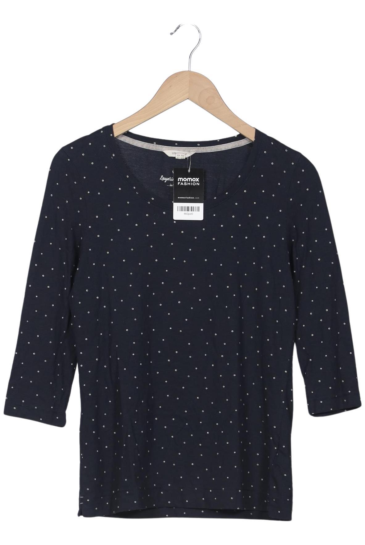 

White Stuff Damen Langarmshirt, marineblau, Gr. 40