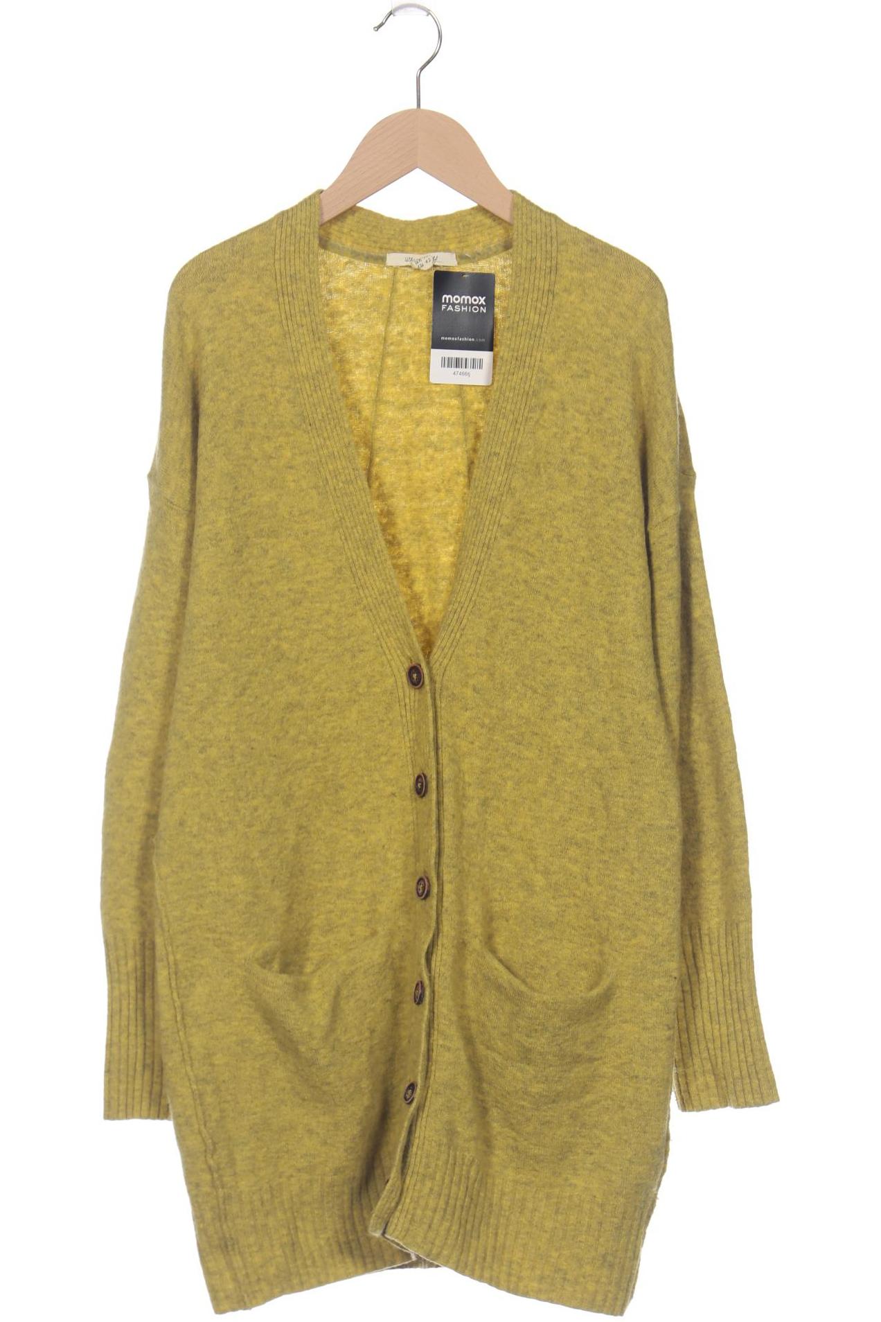 

White Stuff Damen Strickjacke, gelb, Gr. 42