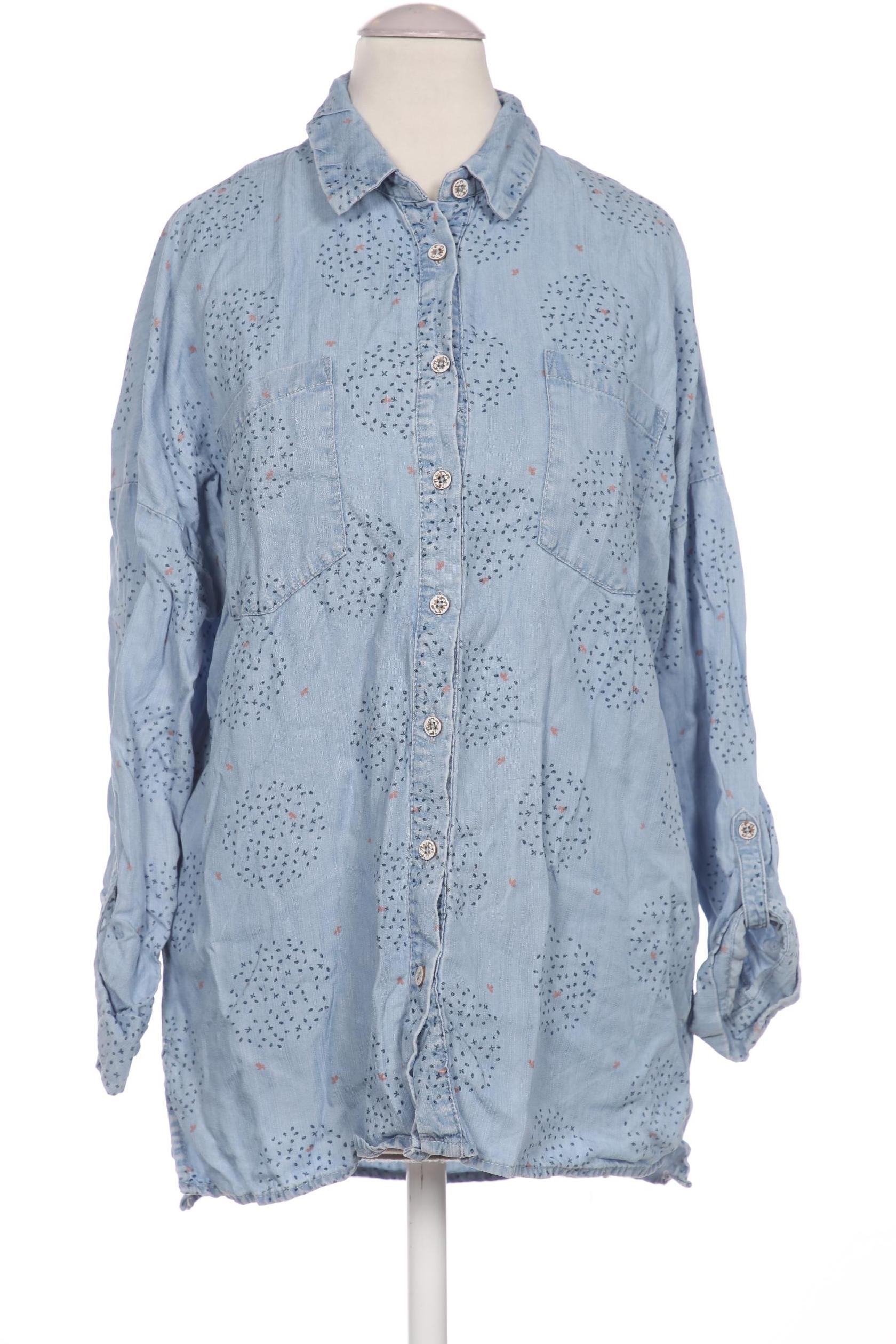 

White Stuff Damen Bluse, blau, Gr. 36