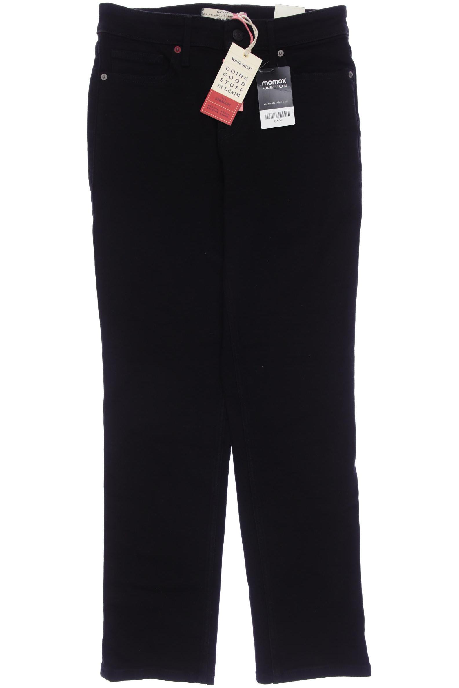 

White Stuff Damen Jeans, schwarz, Gr. 10