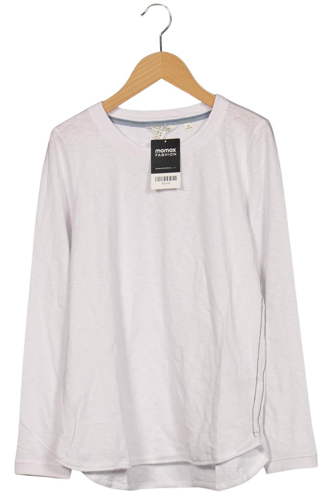 

White Stuff Damen Langarmshirt, weiß, Gr. 38