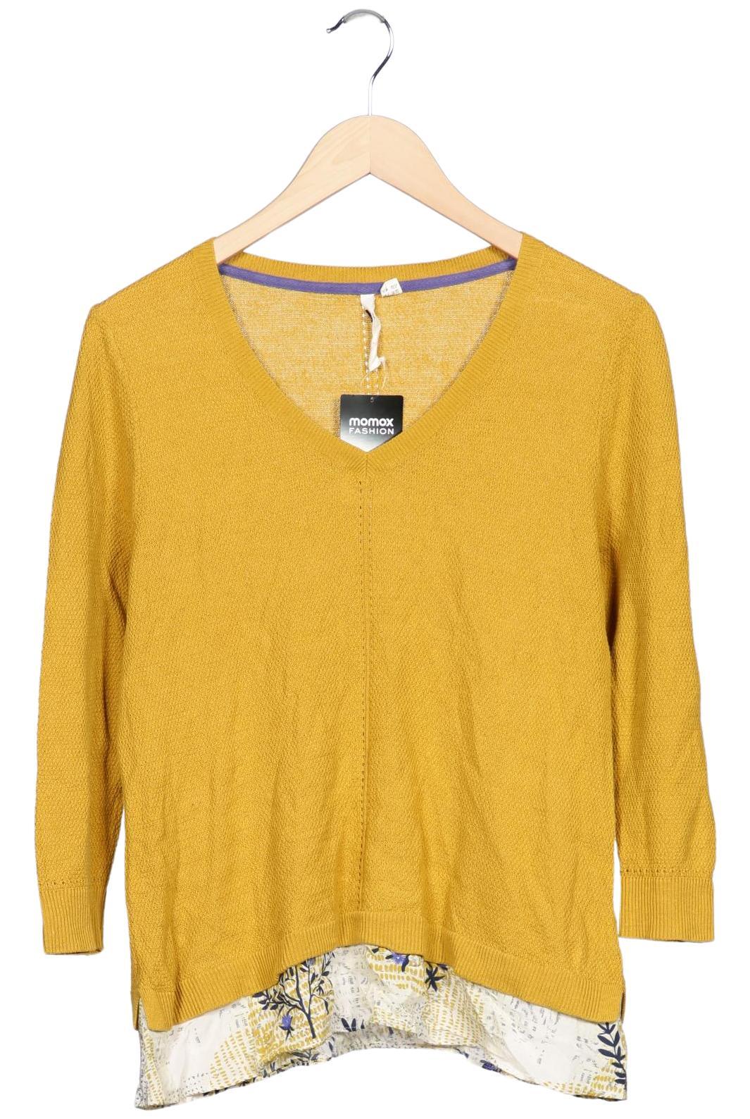 

White Stuff Damen Pullover, gelb, Gr. 42