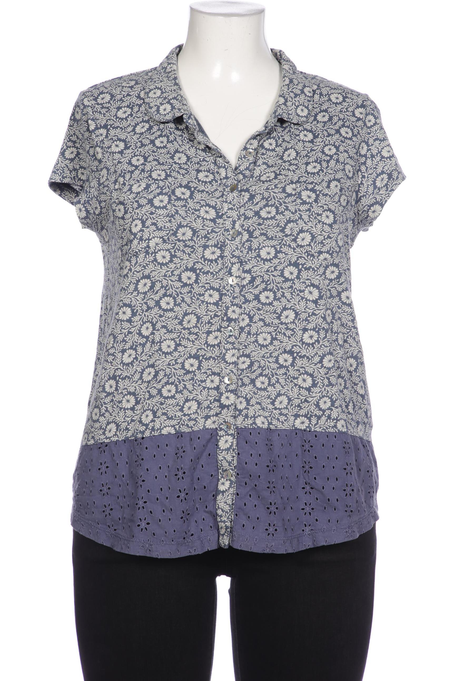 

White Stuff Damen Bluse, blau, Gr. 14
