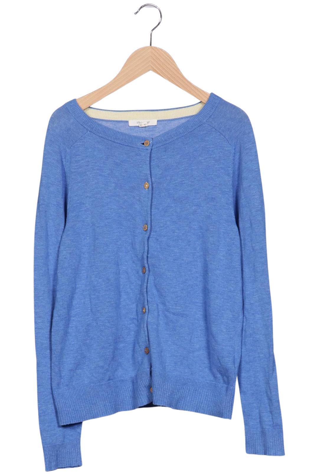 

White Stuff Damen Strickjacke, blau, Gr. 38