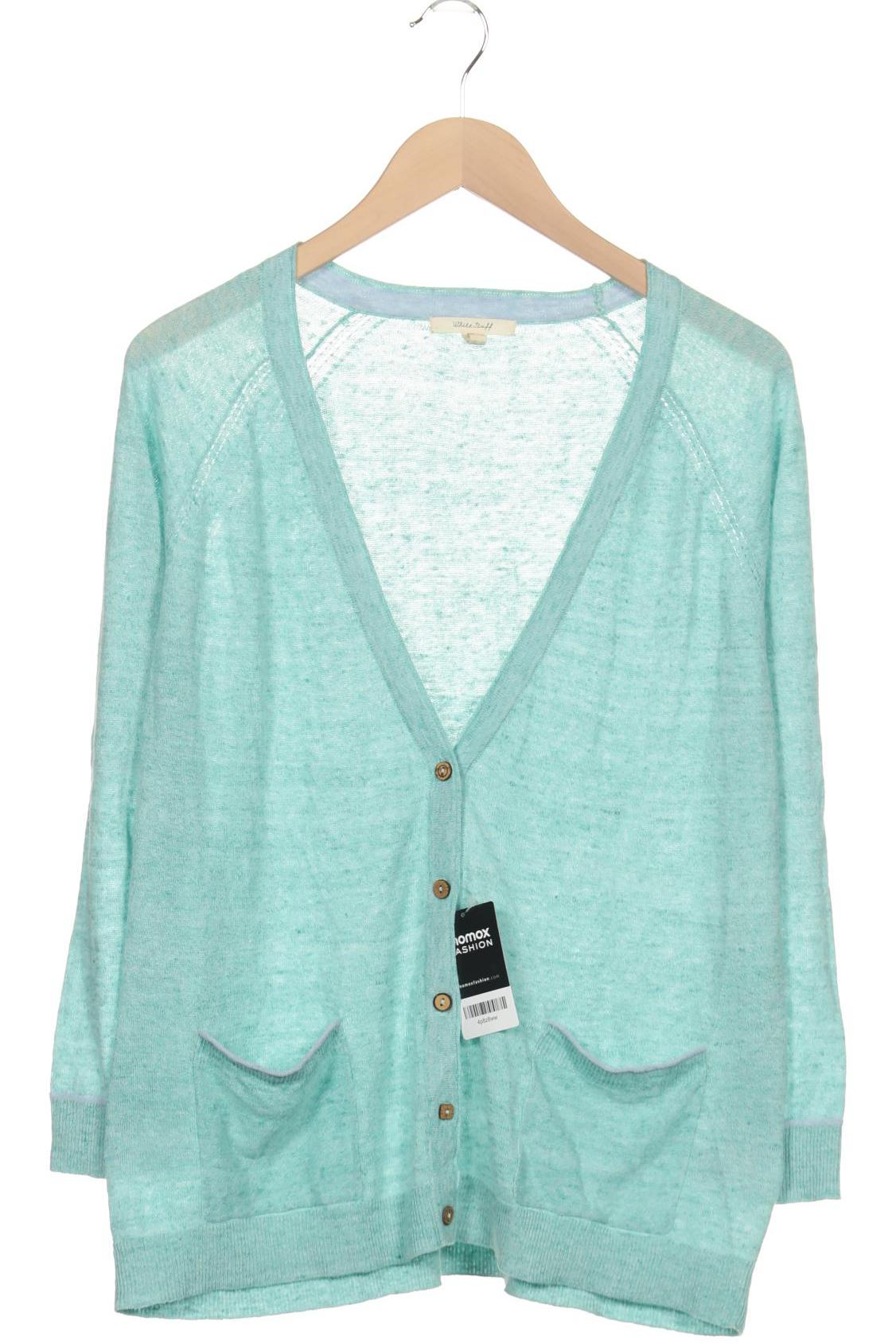 

White Stuff Damen Strickjacke, grün, Gr. 46