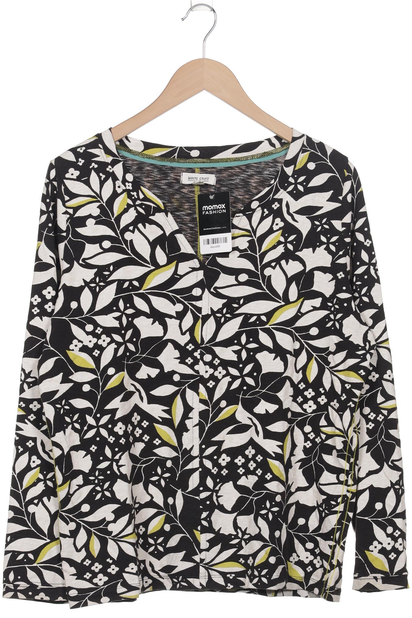 

White Stuff Damen Langarmshirt, schwarz, Gr. 46
