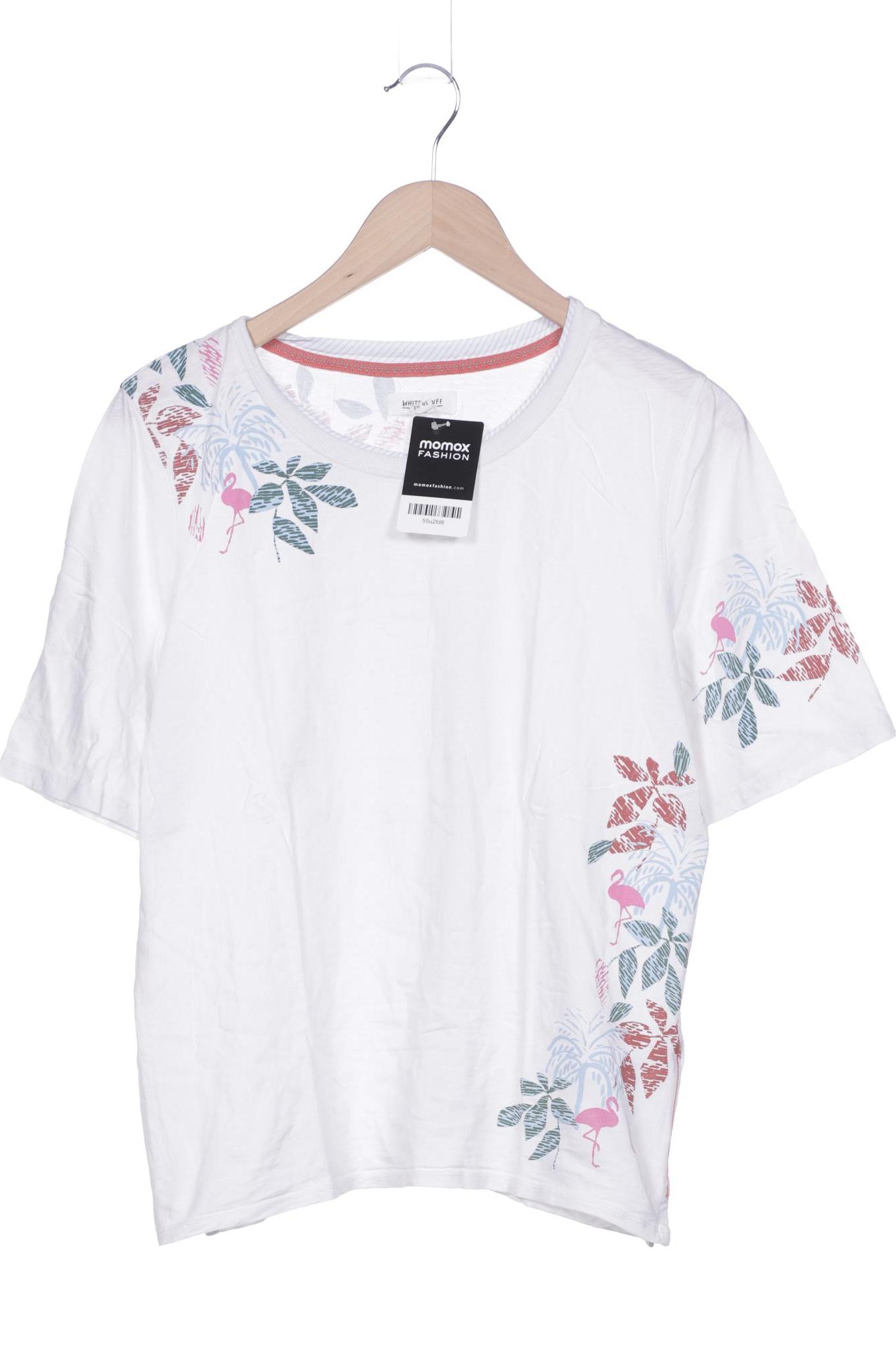 

White Stuff Damen T-Shirt, weiß, Gr. 42