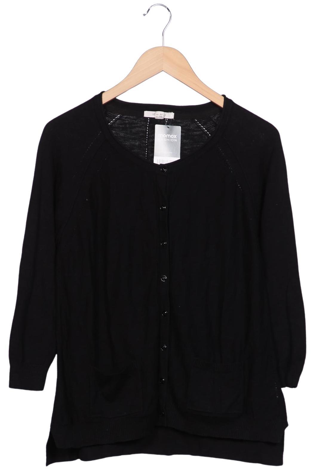 

White Stuff Damen Strickjacke, schwarz, Gr. 46