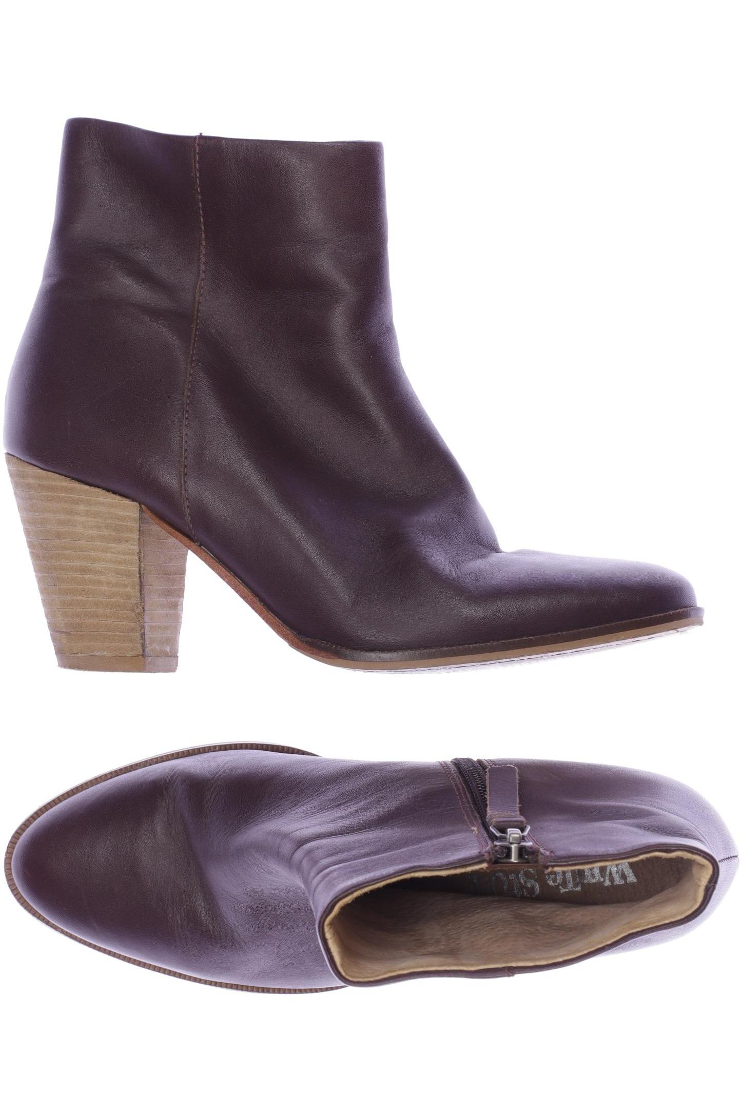 

White Stuff Damen Stiefelette, bordeaux, Gr. 37