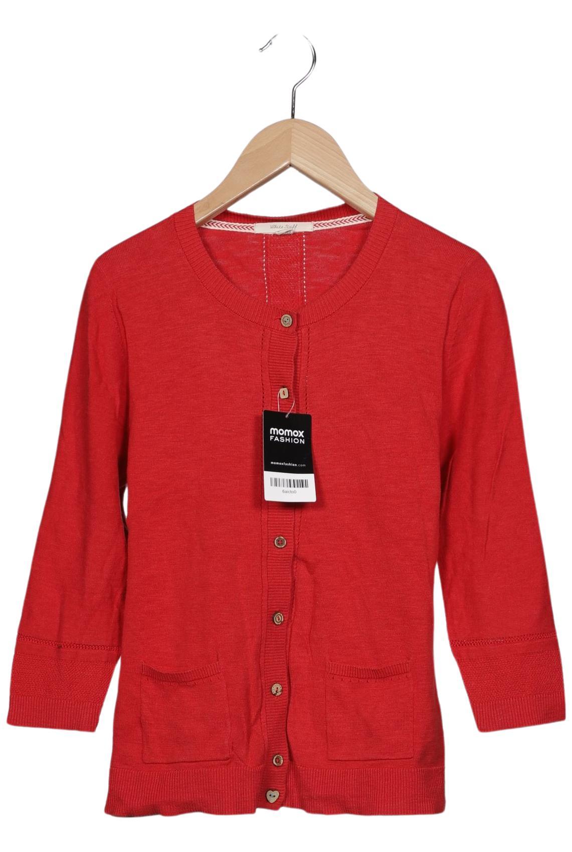 

White Stuff Damen Strickjacke, rot, Gr. 36
