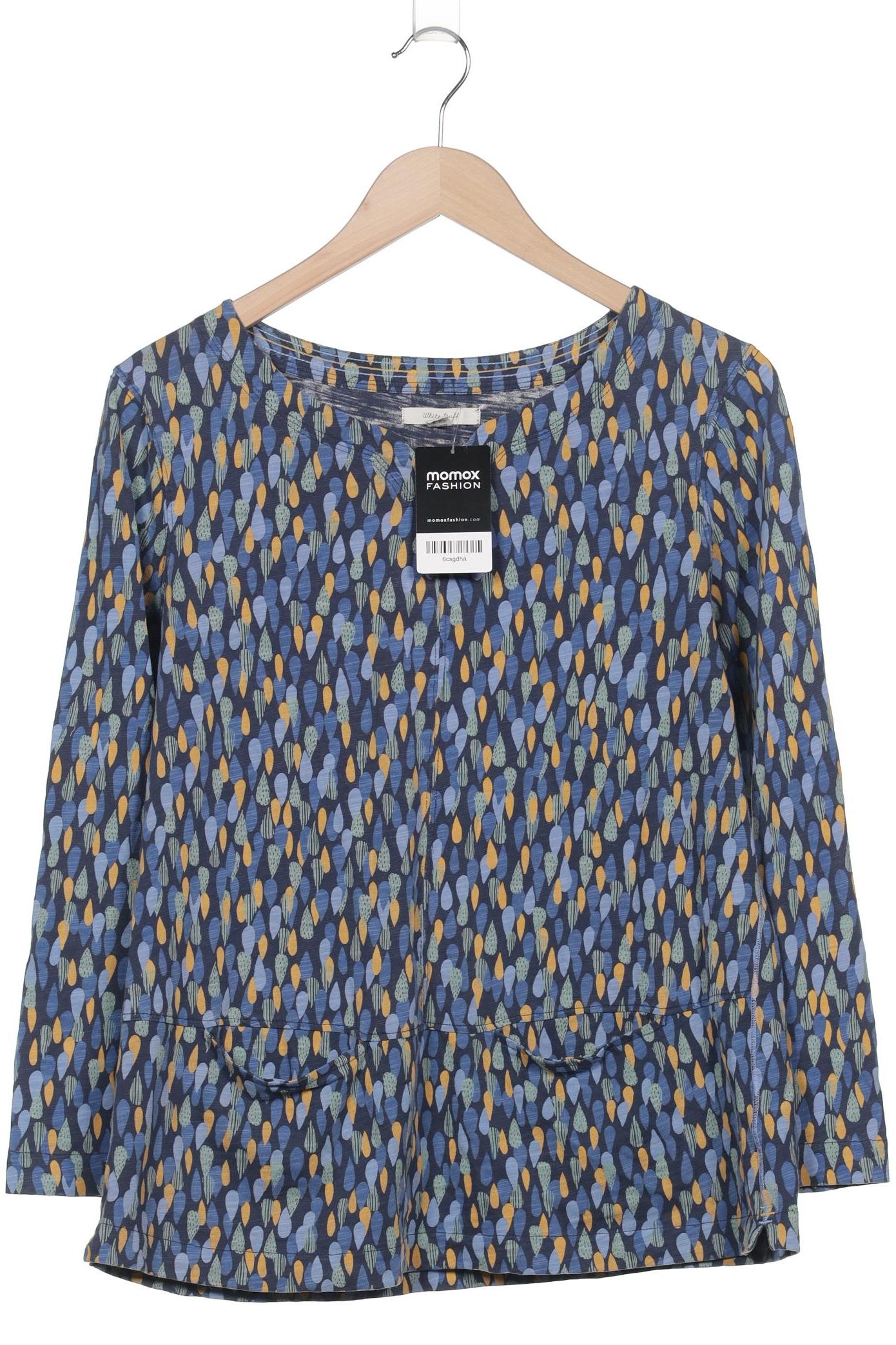 

White Stuff Damen Langarmshirt, marineblau, Gr. 44