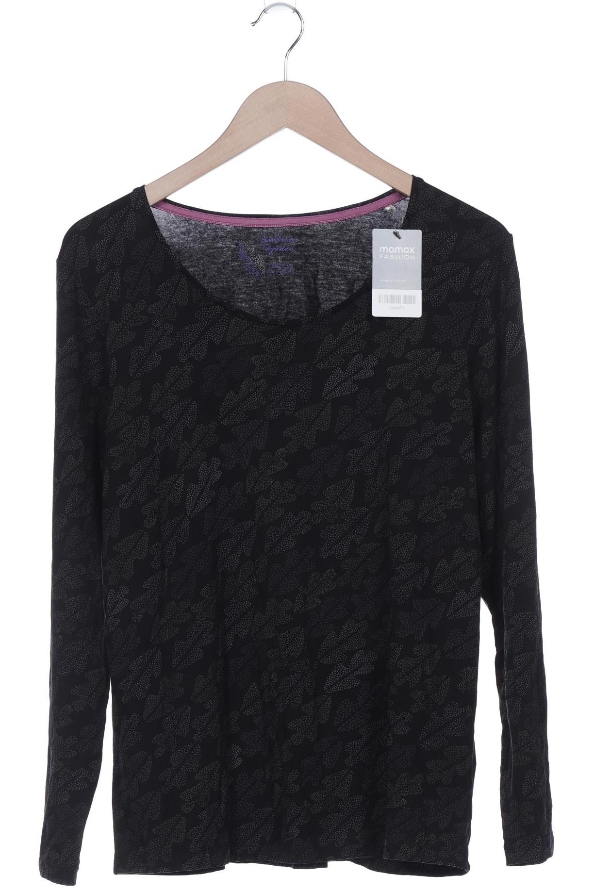 

White Stuff Damen Langarmshirt, schwarz, Gr. 42