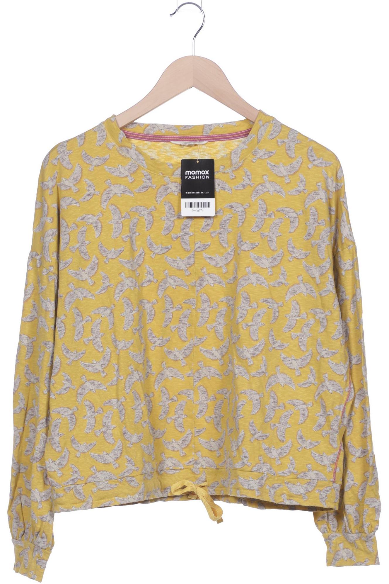 

White Stuff Damen Langarmshirt, gelb, Gr. 42