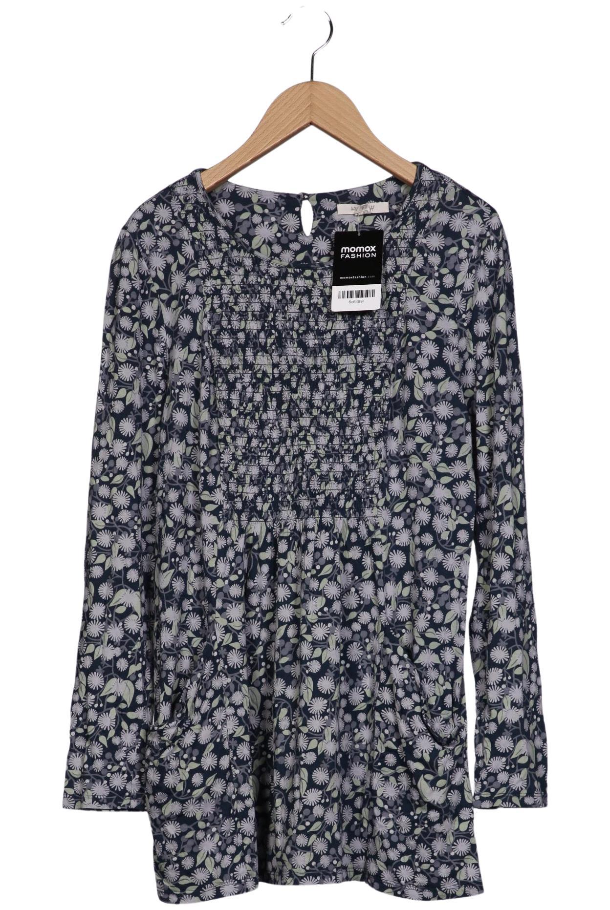 

White Stuff Damen Langarmshirt, marineblau, Gr. 38