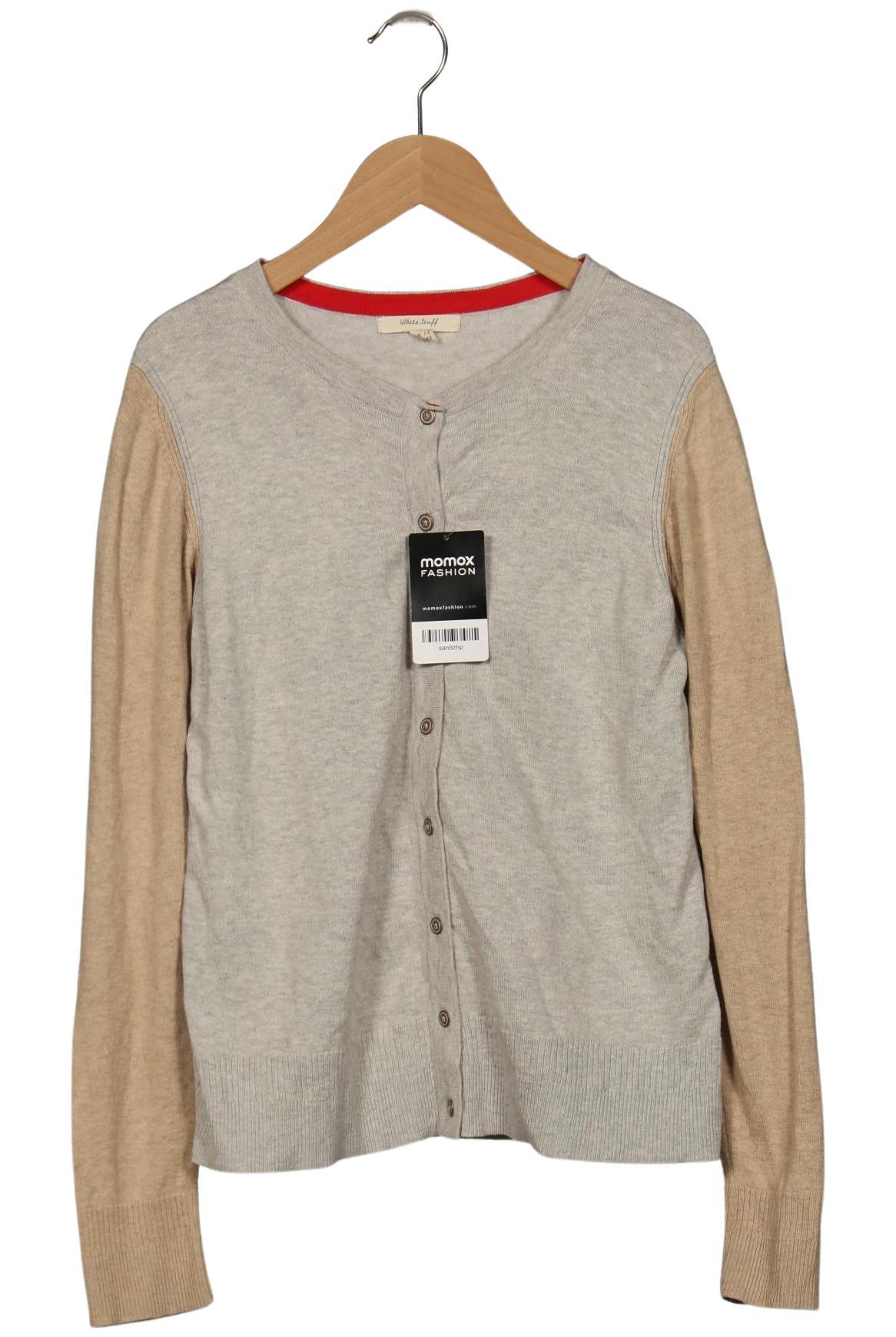 

White Stuff Damen Strickjacke, grau, Gr. 40