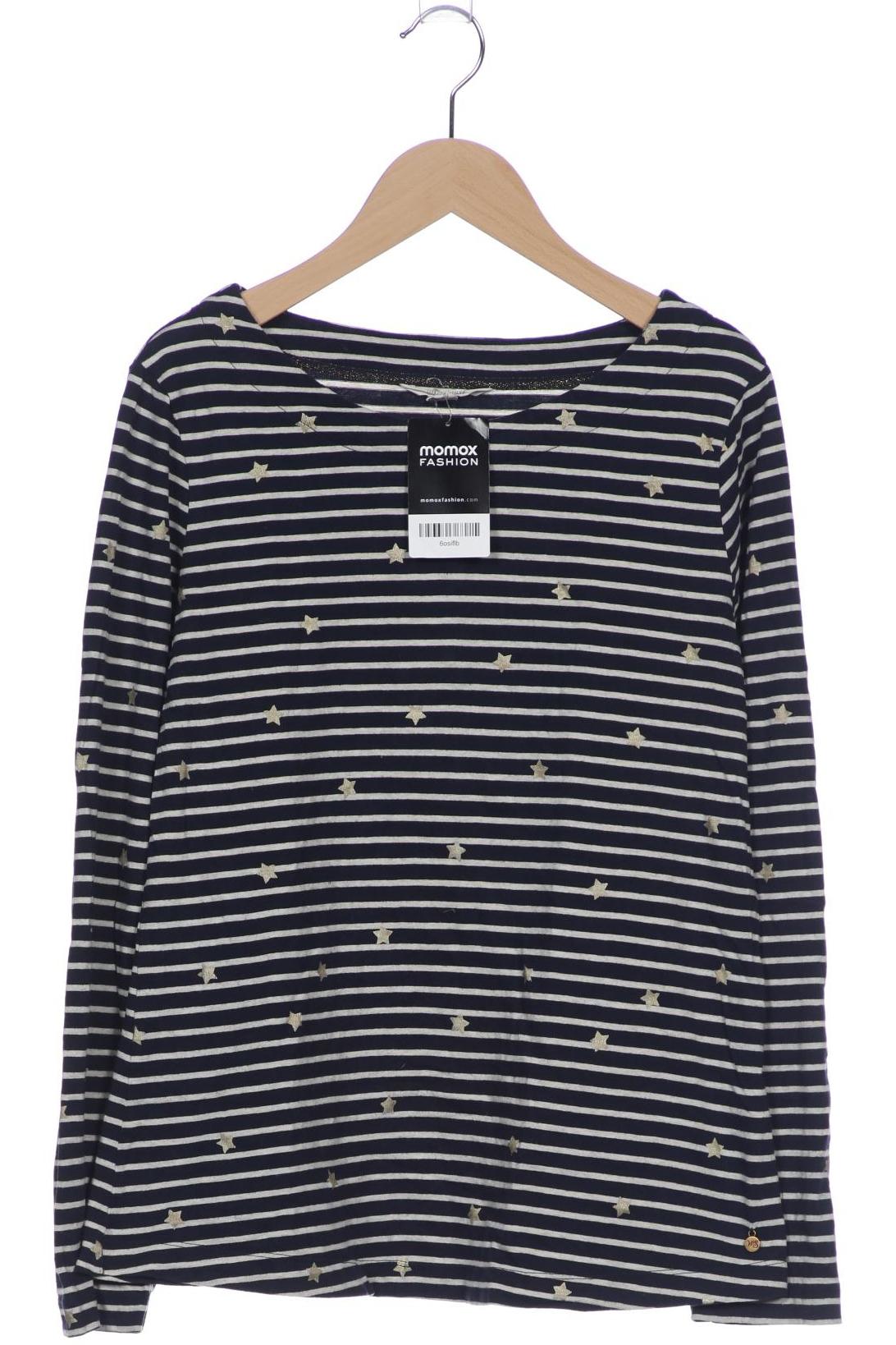 

White Stuff Damen Langarmshirt, marineblau, Gr. 40