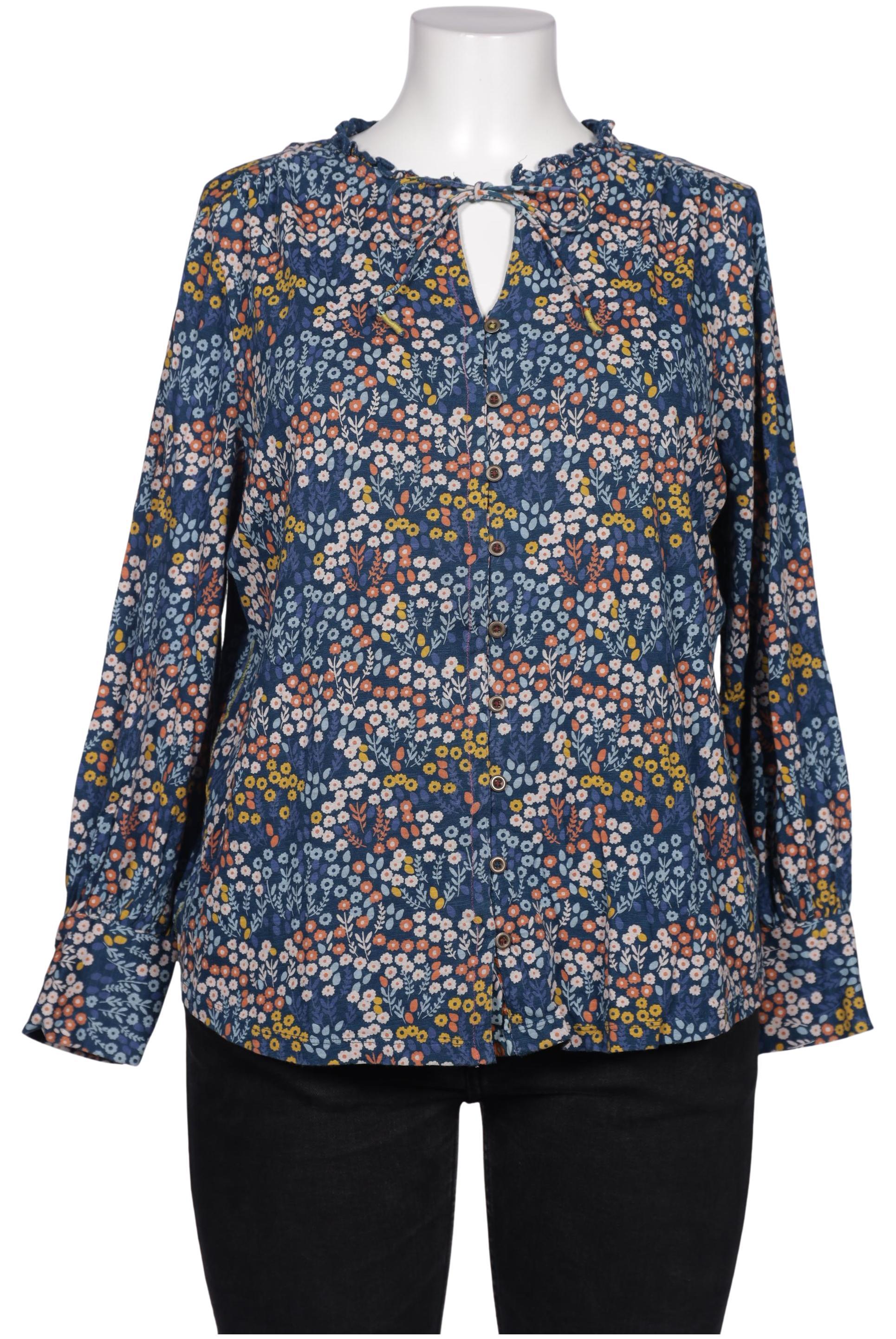 

White Stuff Damen Bluse, blau, Gr. 46