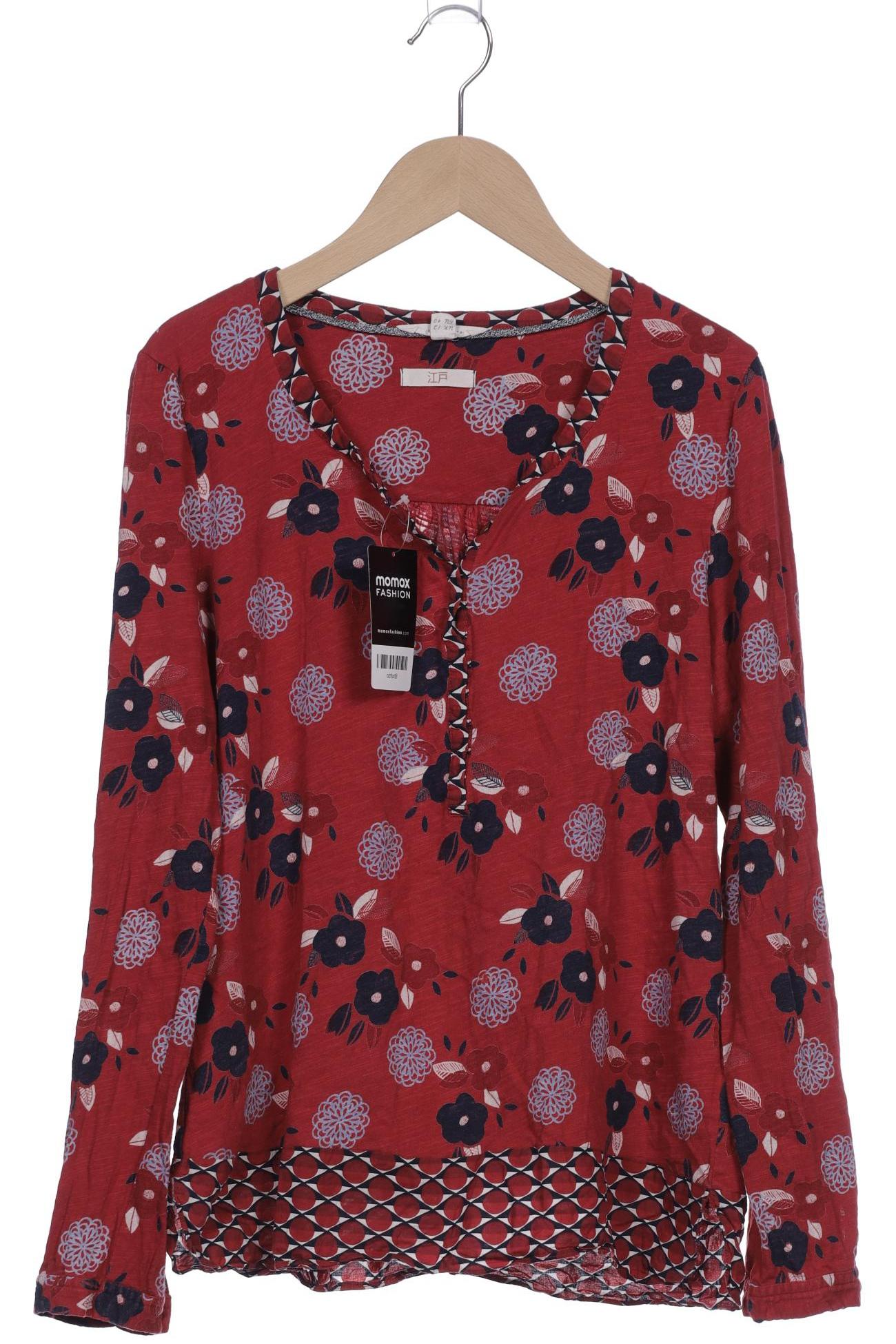 

White Stuff Damen Langarmshirt, bordeaux, Gr. 40