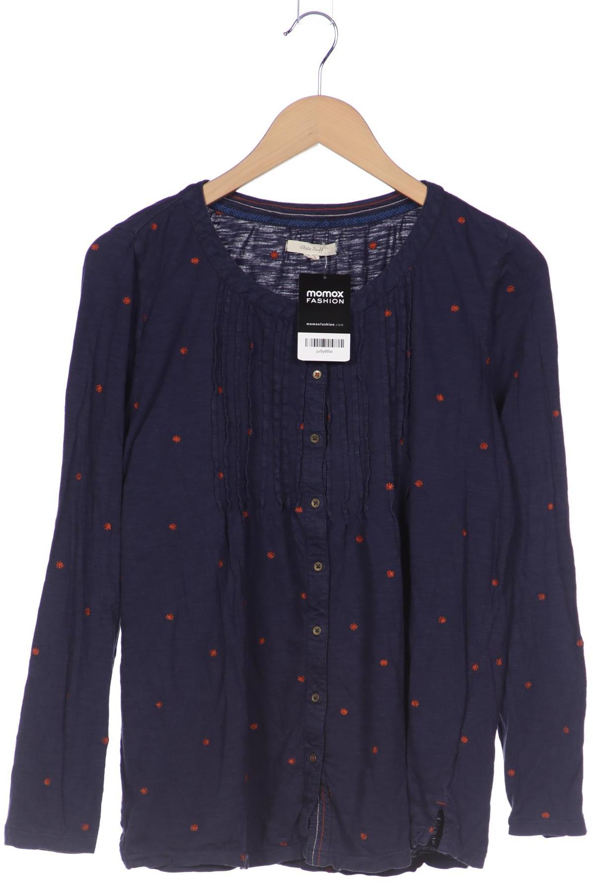 

White Stuff Damen Langarmshirt, marineblau, Gr. 14