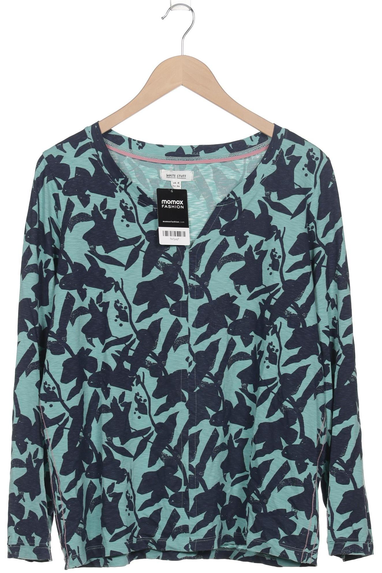 

White Stuff Damen Langarmshirt, marineblau, Gr. 46