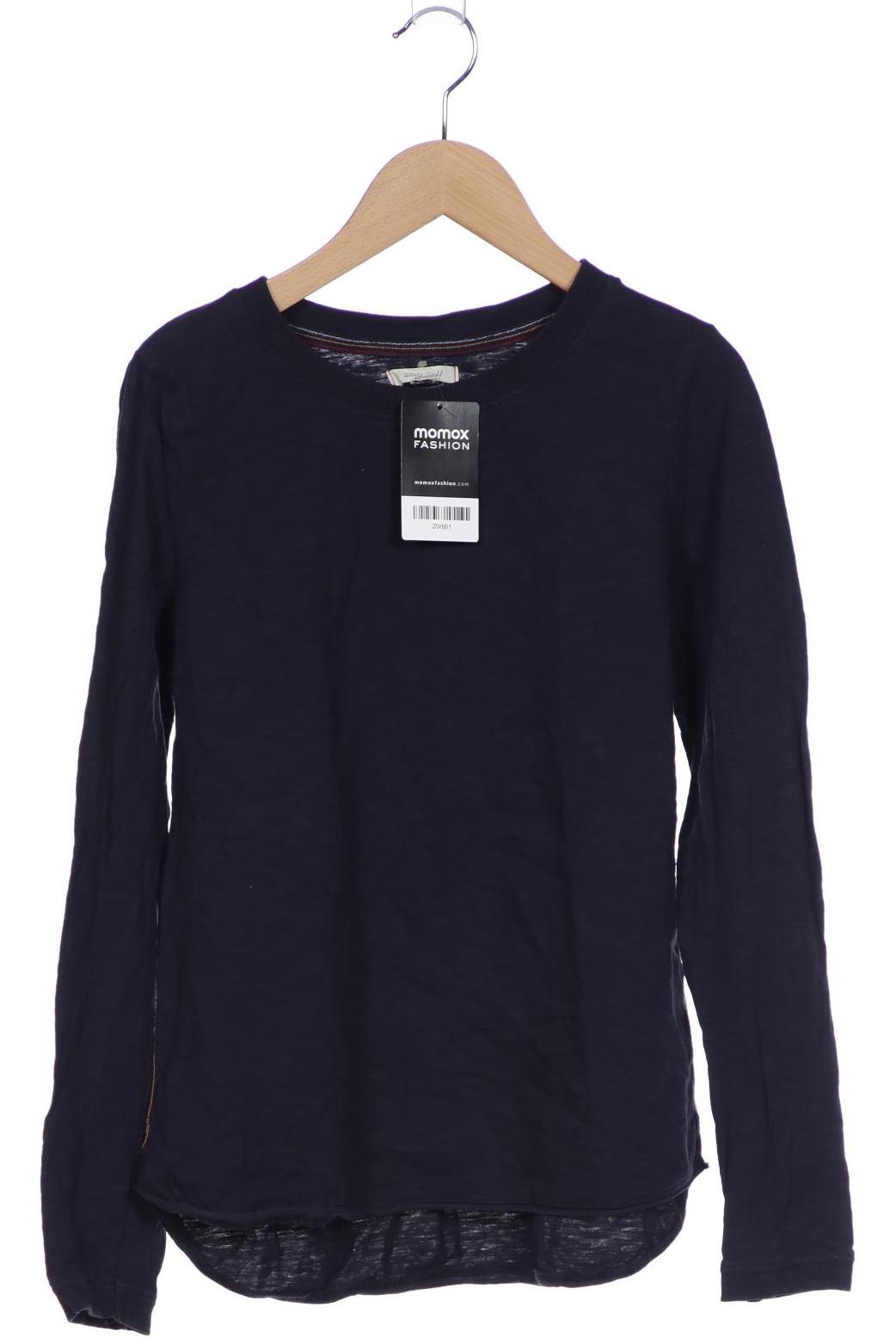 

White Stuff Damen Langarmshirt, marineblau, Gr. 36