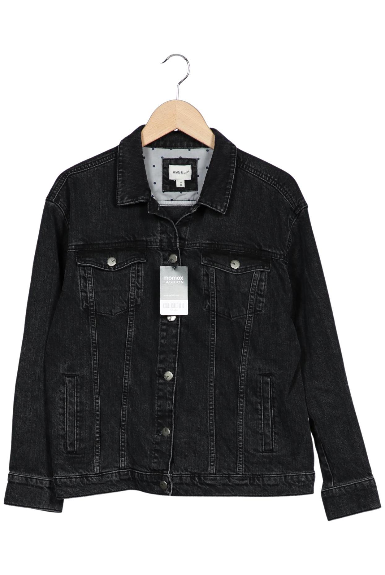 

White Stuff Damen Jacke, schwarz, Gr. 42