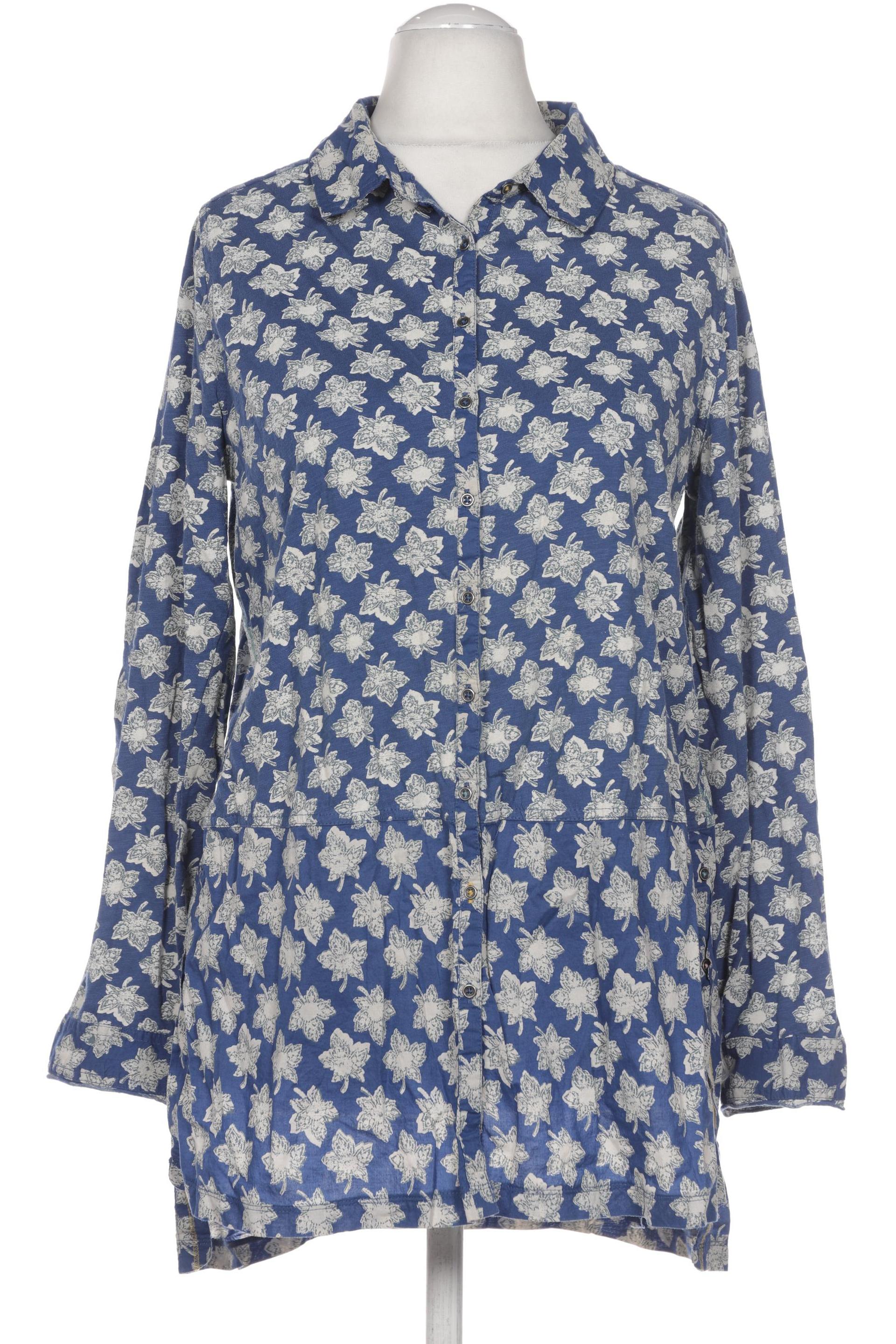 

White Stuff Damen Bluse, blau, Gr. 40