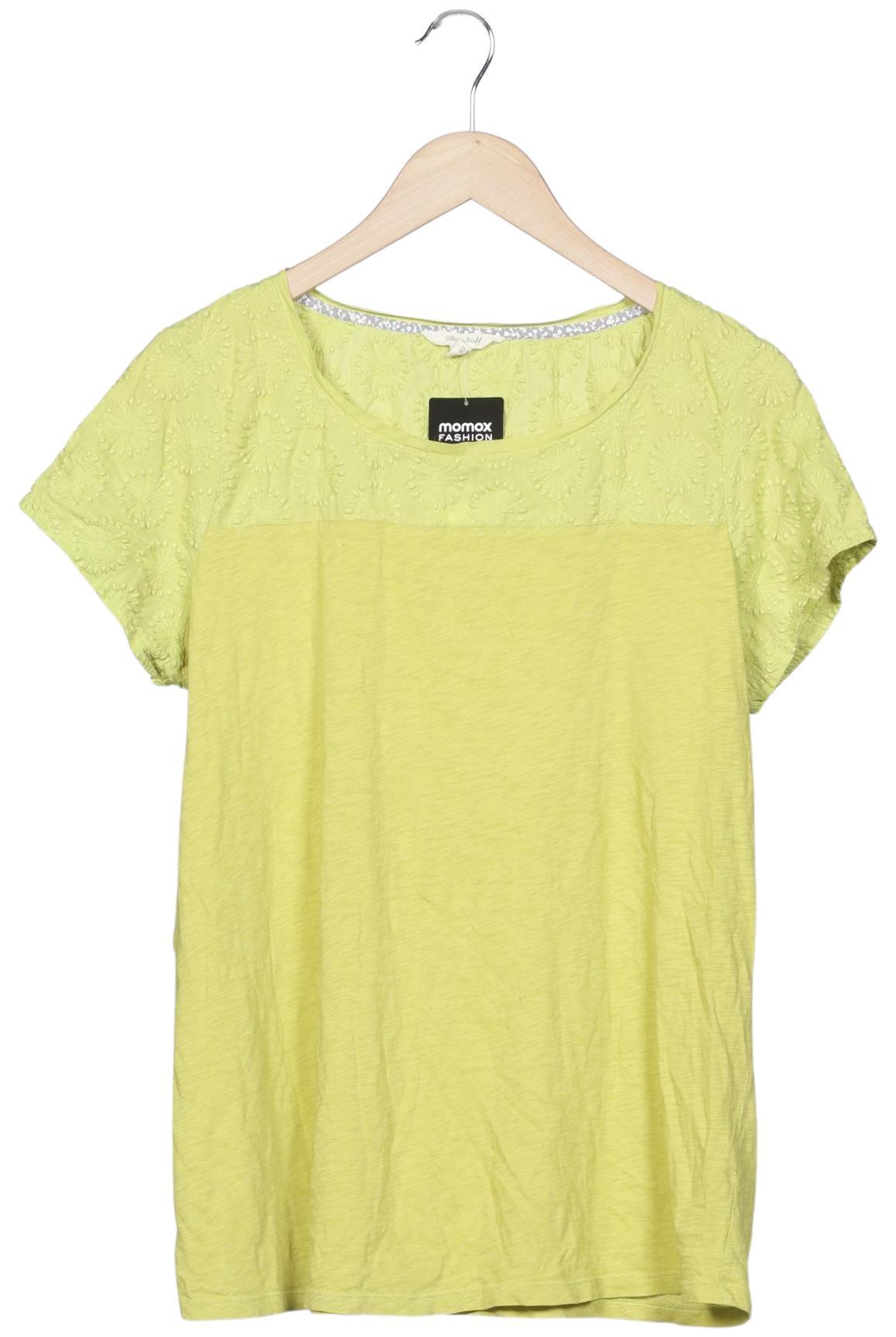 

White Stuff Damen T-Shirt, hellgrün, Gr. 44