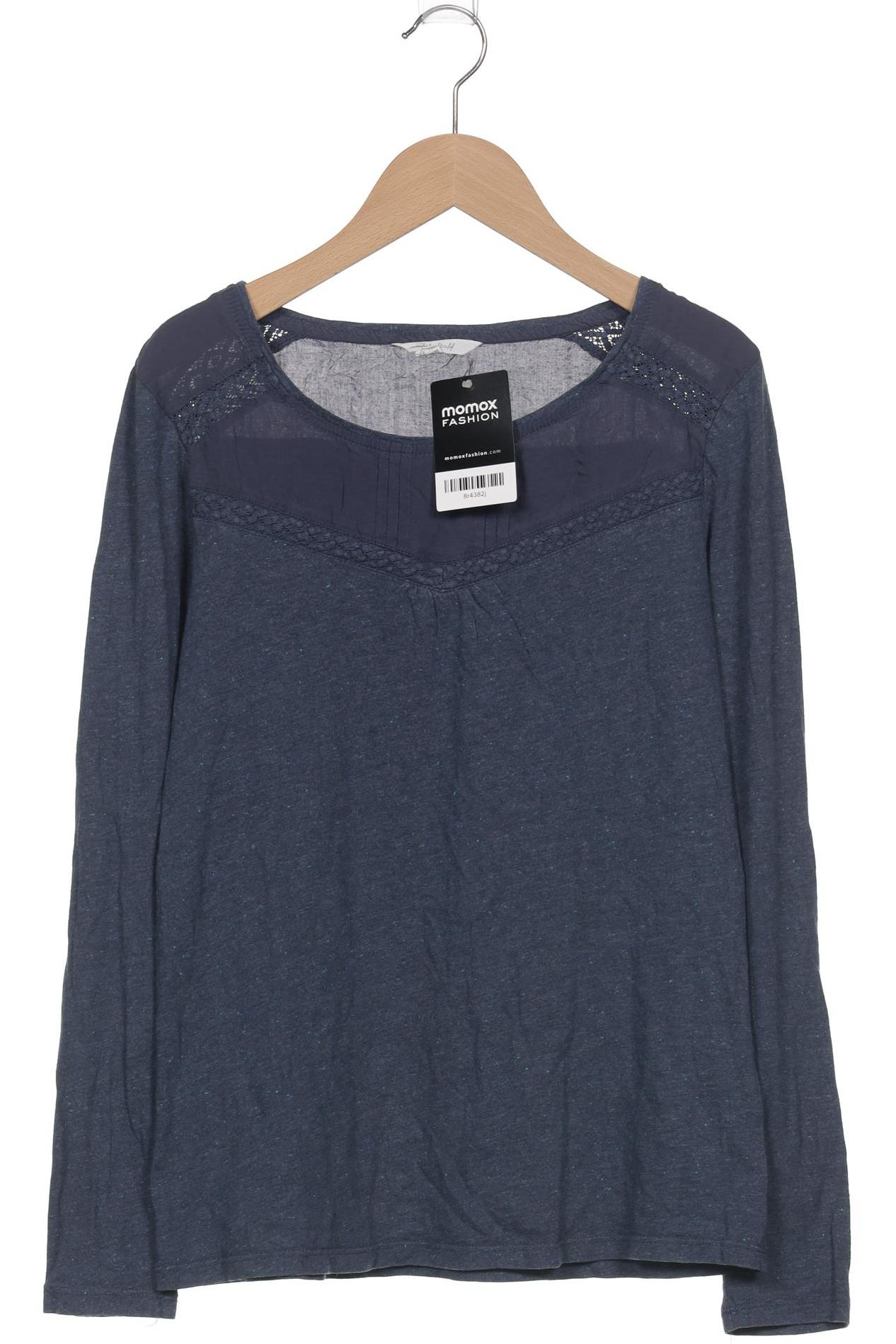 

White Stuff Damen Langarmshirt, marineblau, Gr. 36