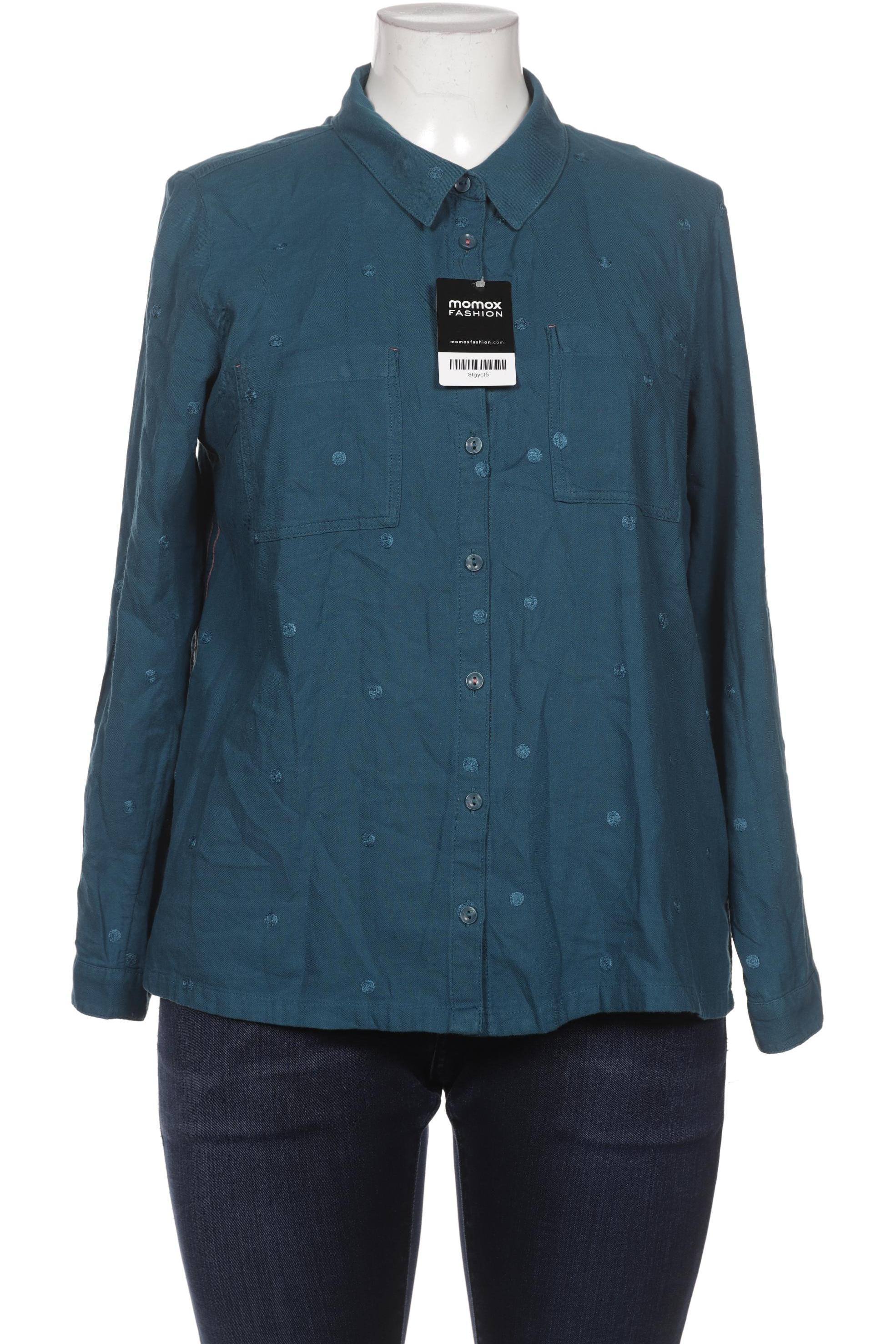 

White Stuff Damen Bluse, blau, Gr. 42
