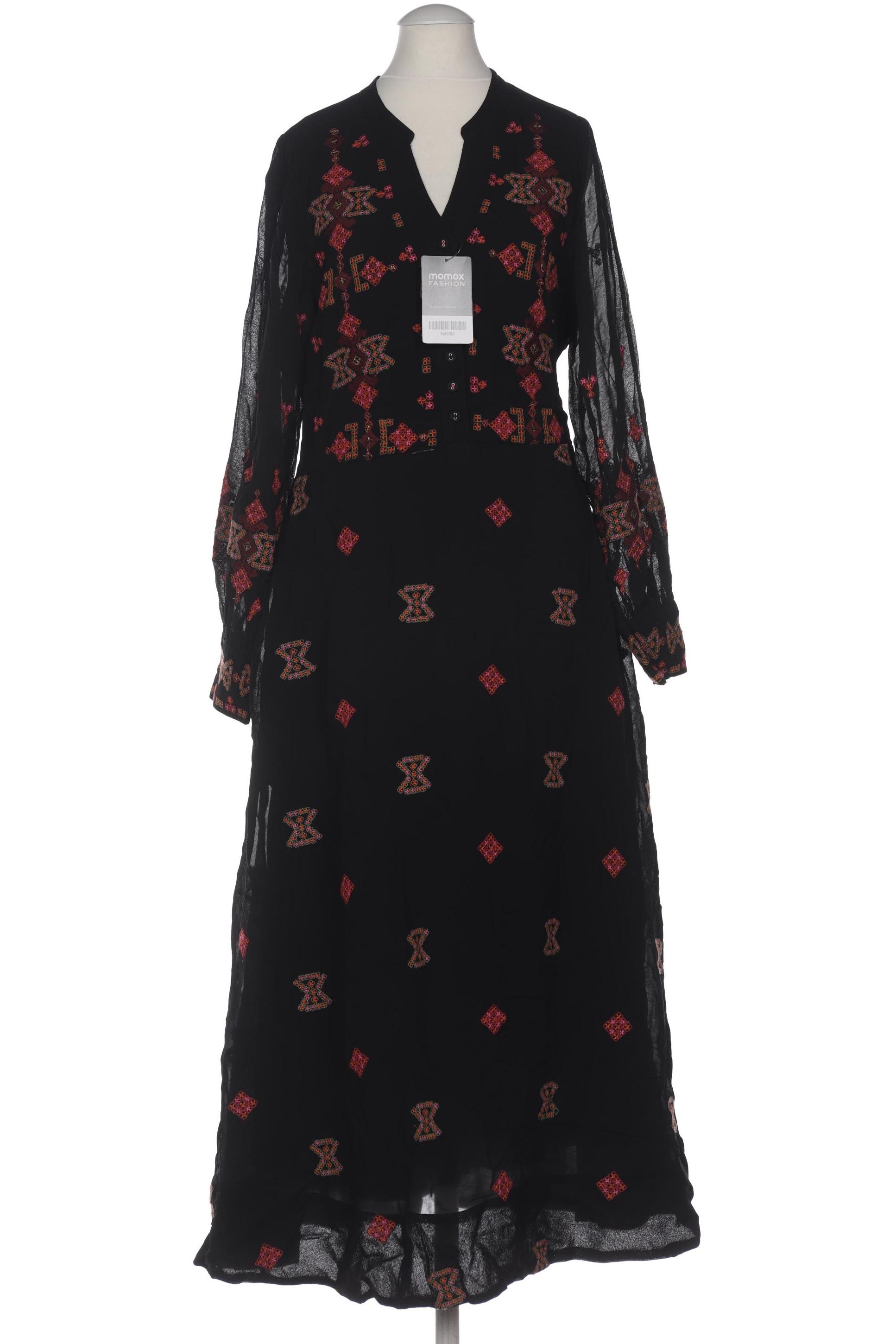 

White Stuff Damen Kleid, schwarz