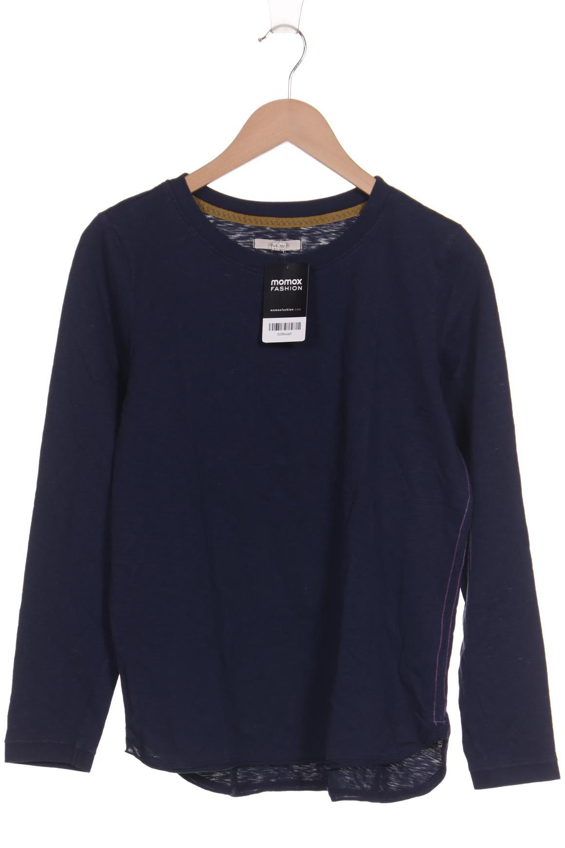 

White Stuff Damen Langarmshirt, marineblau, Gr. 40