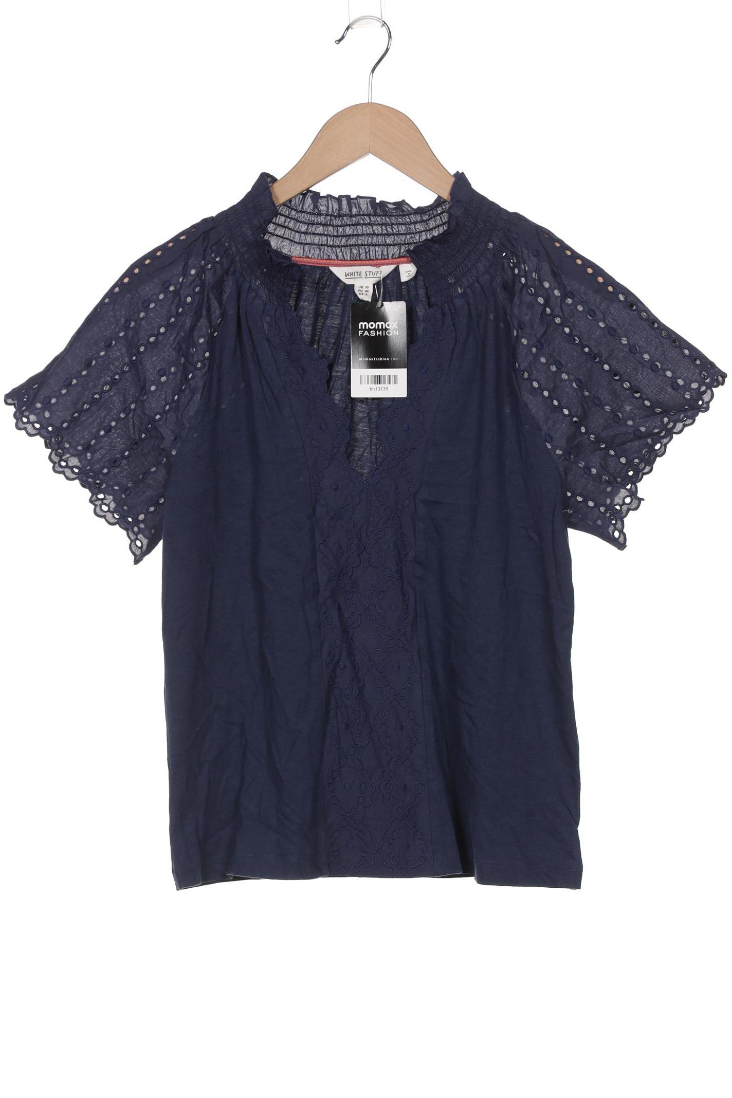 

White Stuff Damen T-Shirt, marineblau, Gr. 38