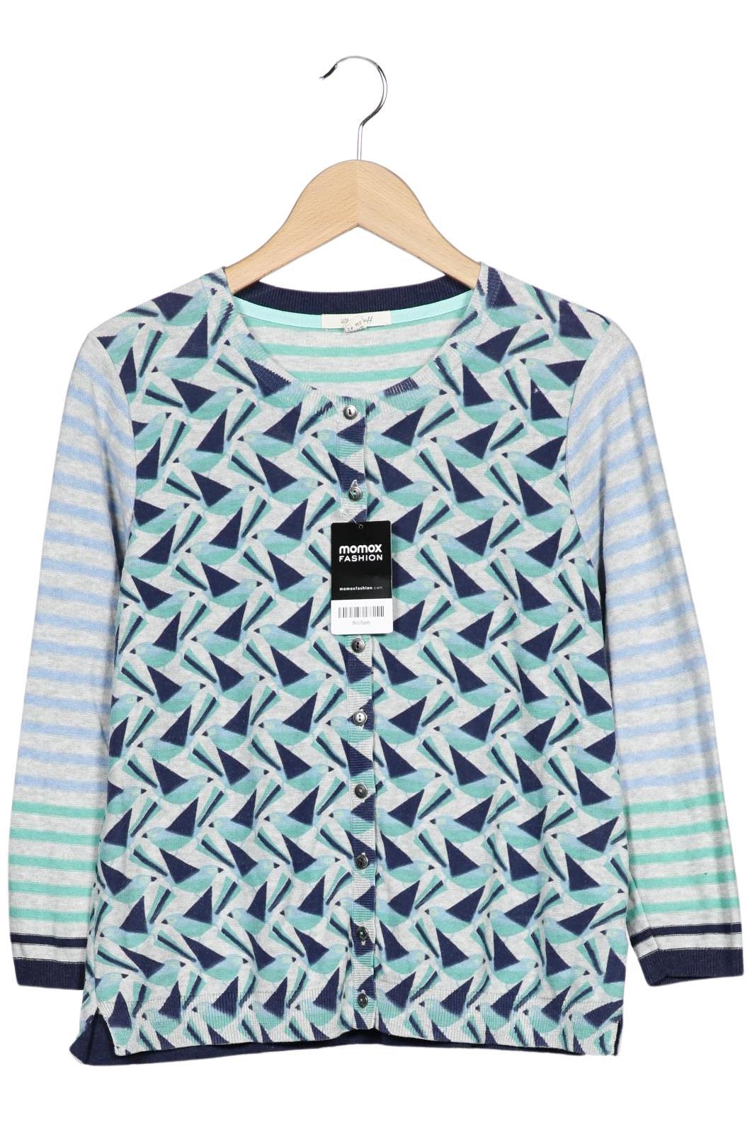 

White Stuff Damen Strickjacke, mehrfarbig, Gr. 42