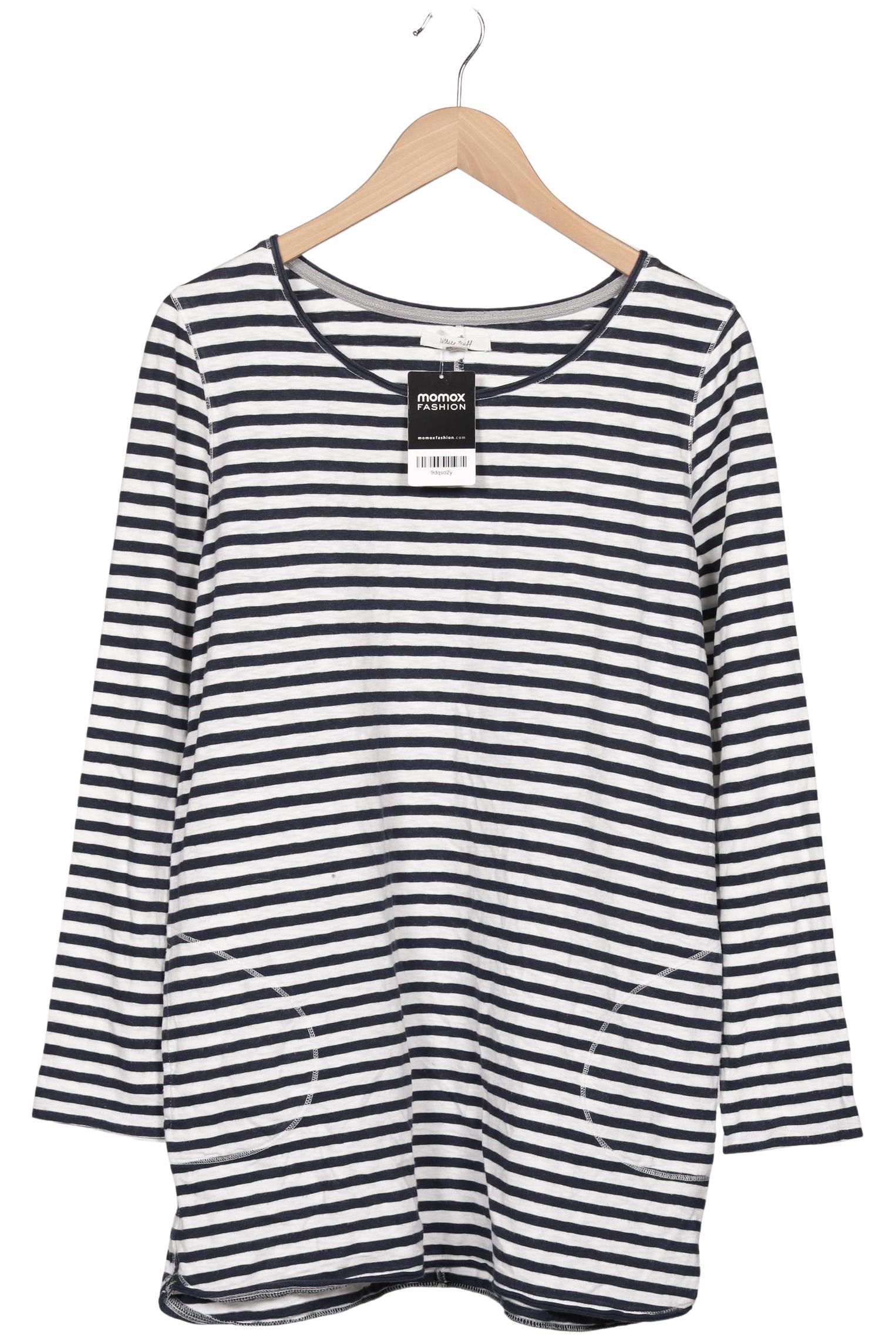 

White Stuff Damen Langarmshirt, marineblau, Gr. 42