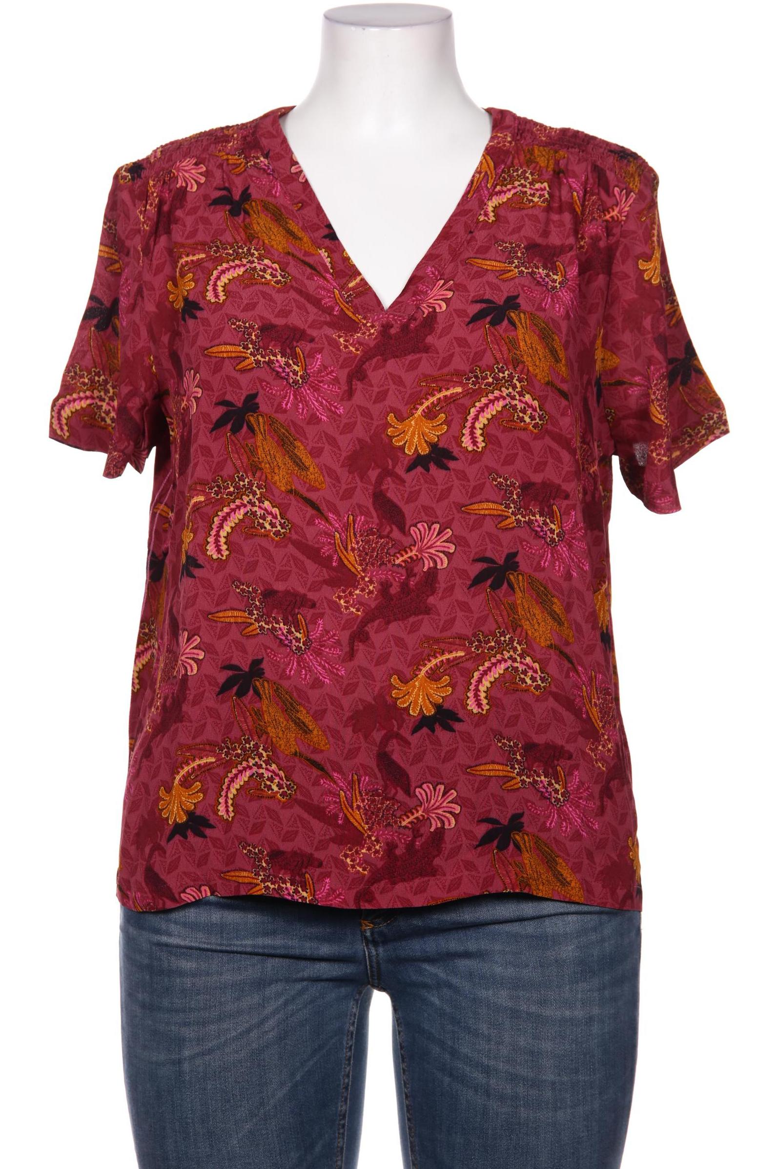 

White Stuff Damen Bluse, bordeaux, Gr. 44