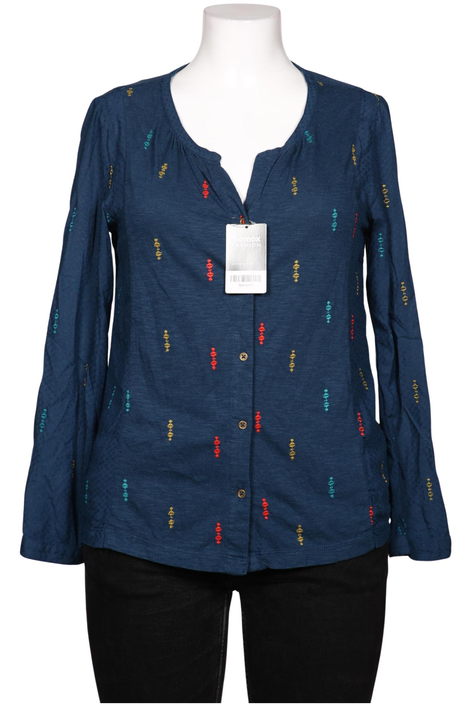 

White Stuff Damen Bluse, blau, Gr. 42