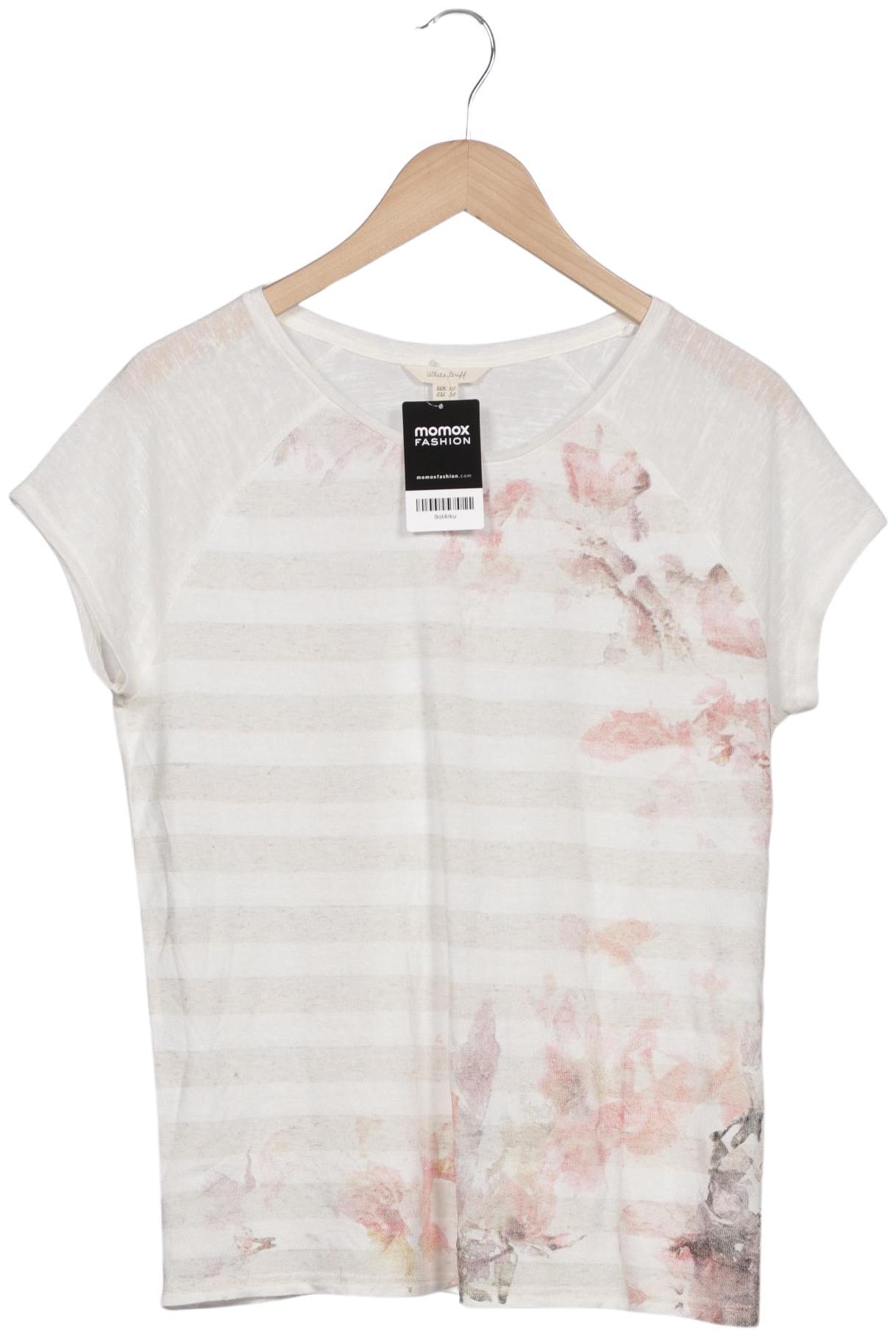 

White Stuff Damen T-Shirt, cremeweiß, Gr. 38