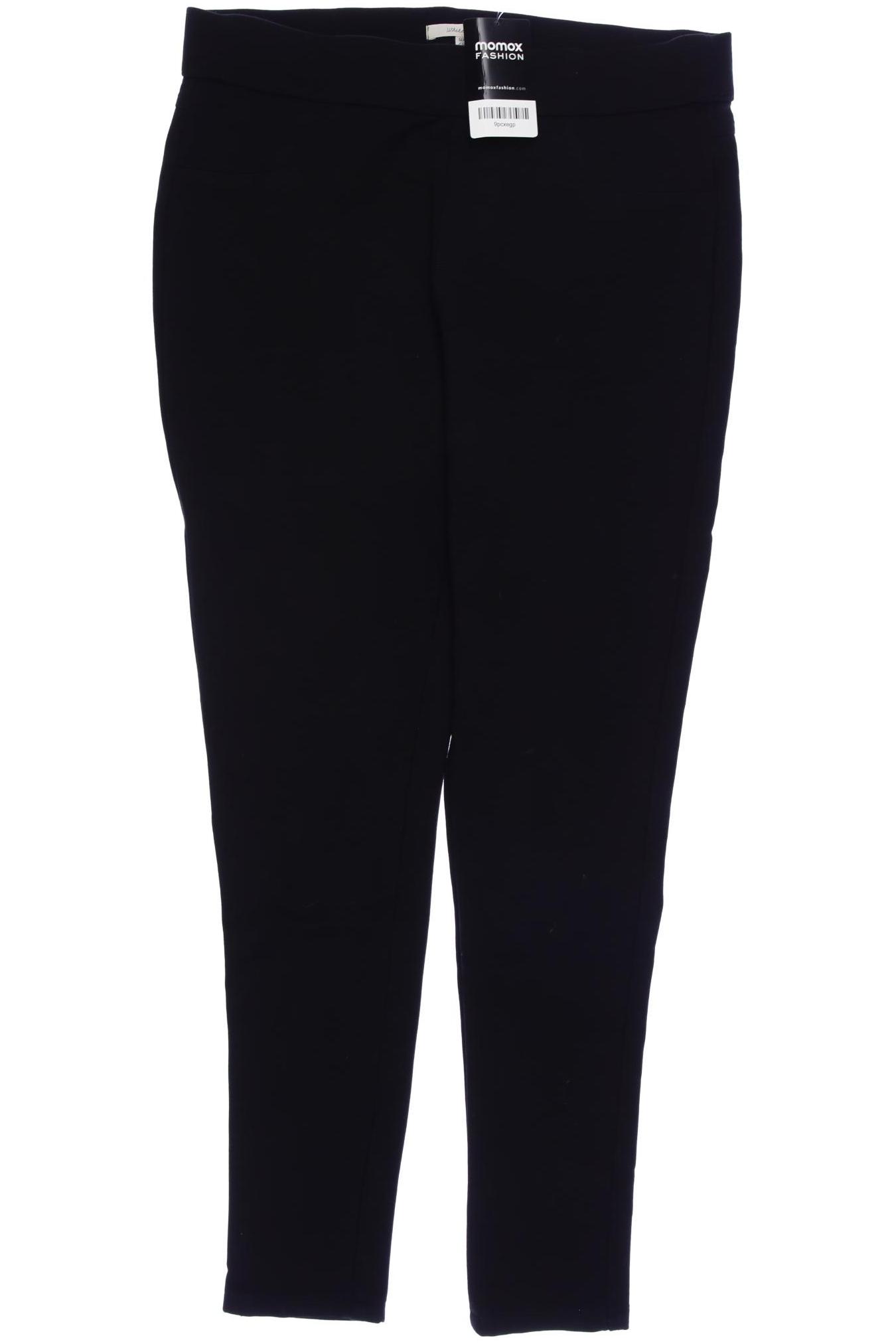 

White Stuff Damen Stoffhose, schwarz, Gr. 42