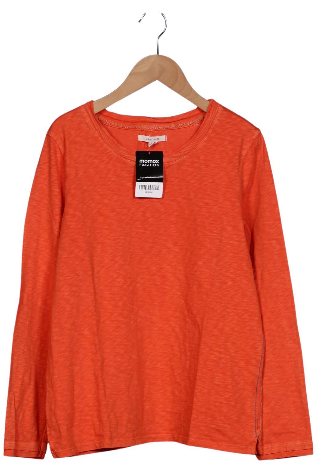 

White Stuff Damen Langarmshirt, orange, Gr. 42