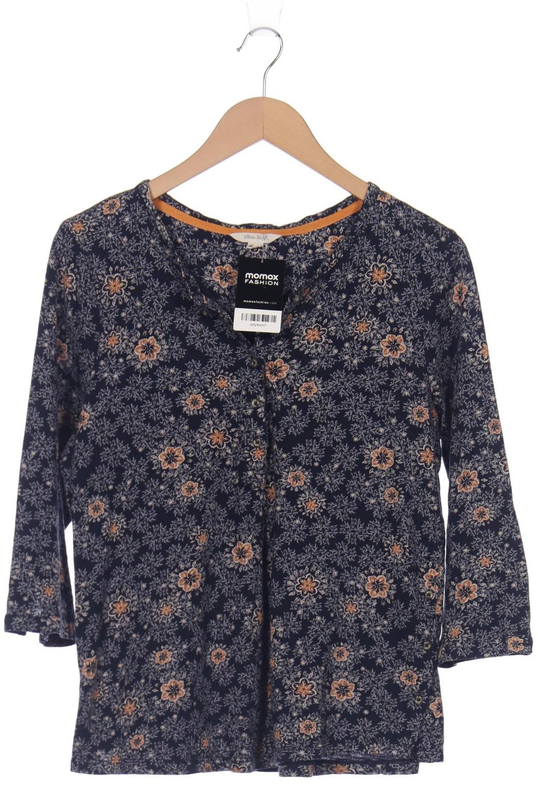 

White Stuff Damen Langarmshirt, marineblau, Gr. 42