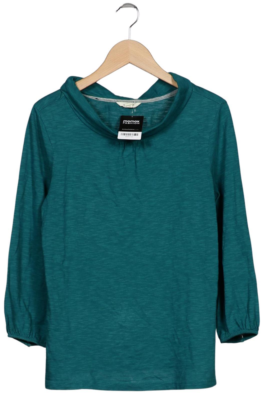 

White Stuff Damen Langarmshirt, türkis, Gr. 38