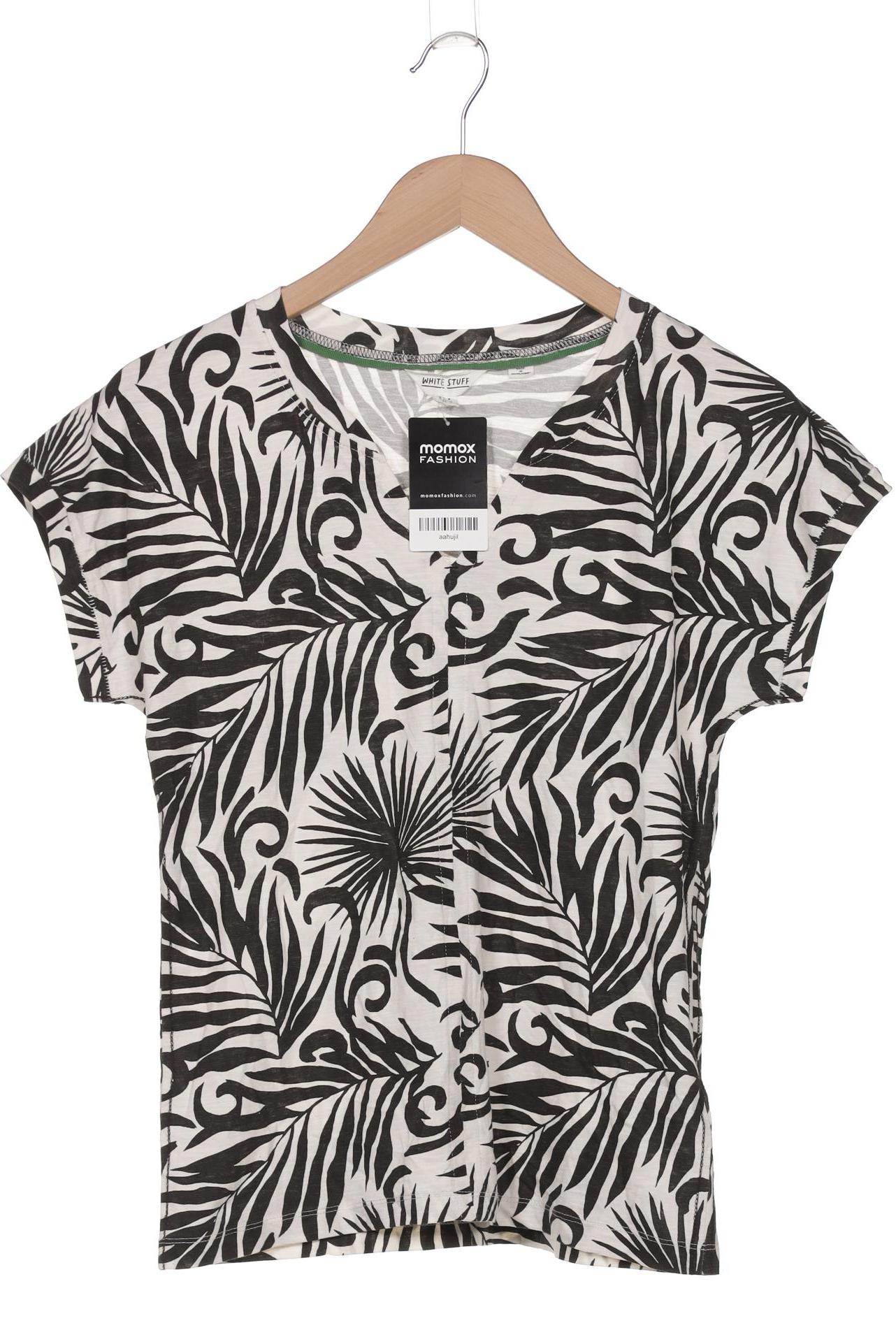 

White Stuff Damen T-Shirt, schwarz, Gr. 36
