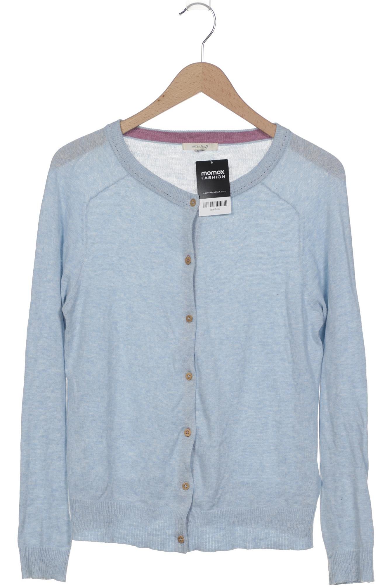 

White Stuff Damen Strickjacke, hellblau, Gr. 40