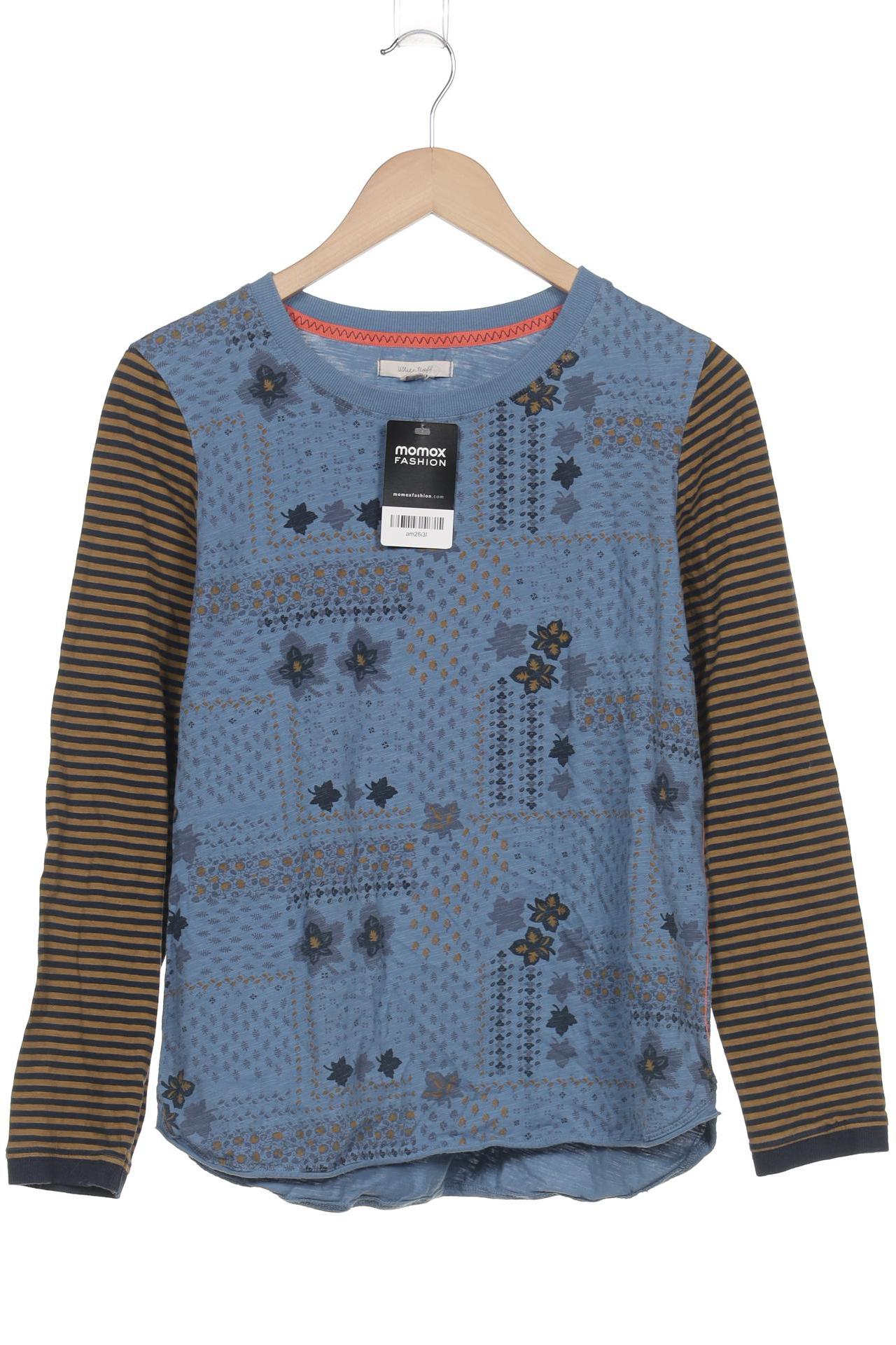 

White Stuff Damen Langarmshirt, blau, Gr. 42