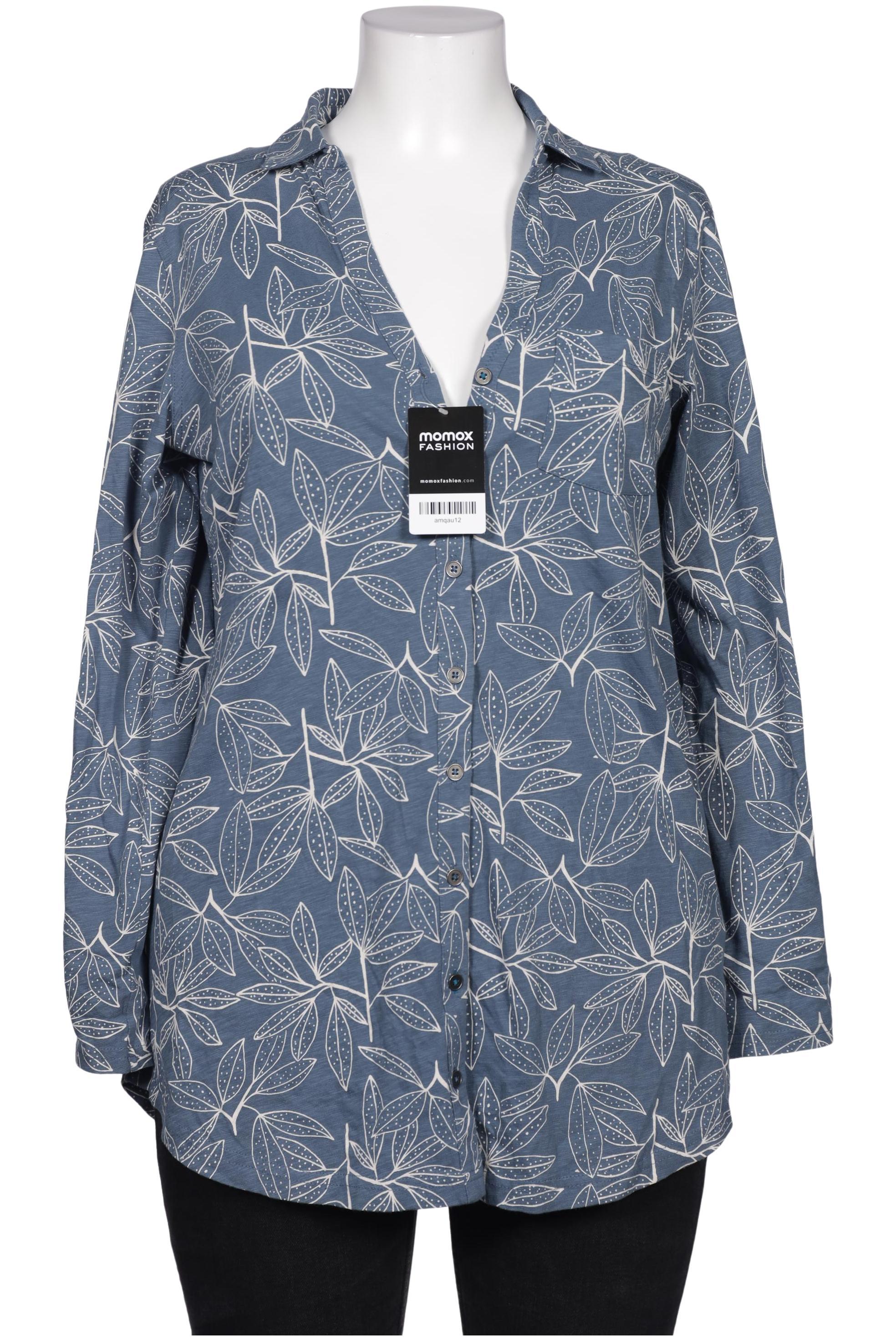

White Stuff Damen Bluse, blau, Gr. 42