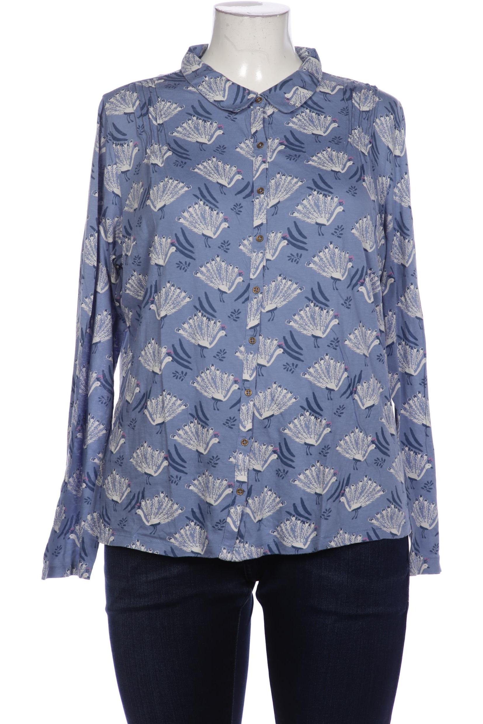 

White Stuff Damen Bluse, blau, Gr. 44