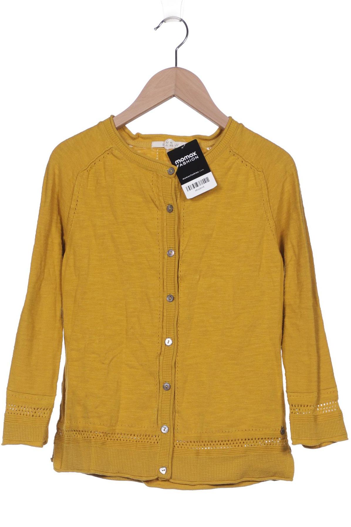

White Stuff Damen Strickjacke, gelb