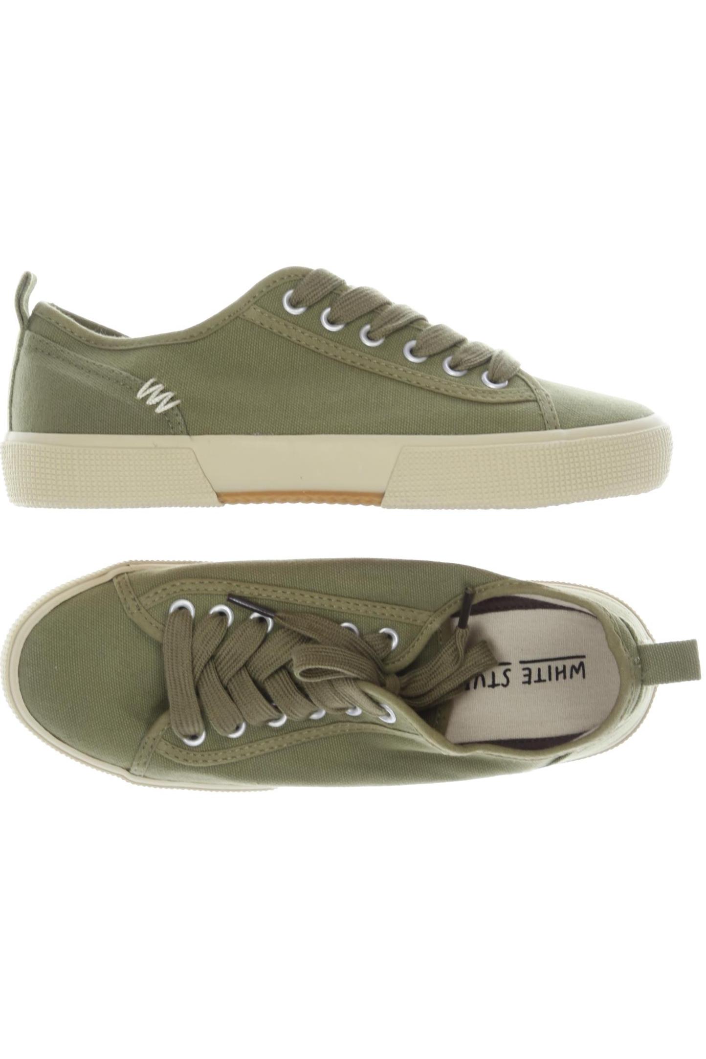 

White Stuff Damen Sneakers, grün, Gr. 4