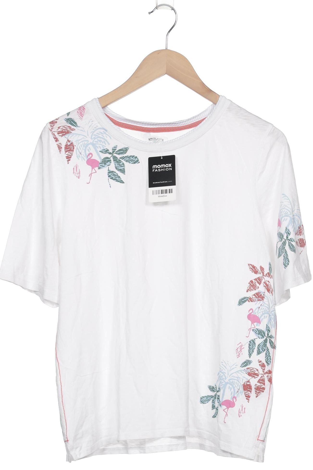 

White Stuff Damen T-Shirt, weiß, Gr. 44